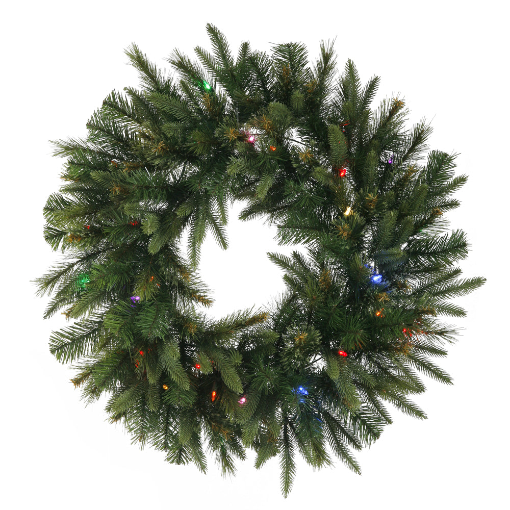 Vickerman 120” Cashmere Wreath LED 900Multi - A118397LED