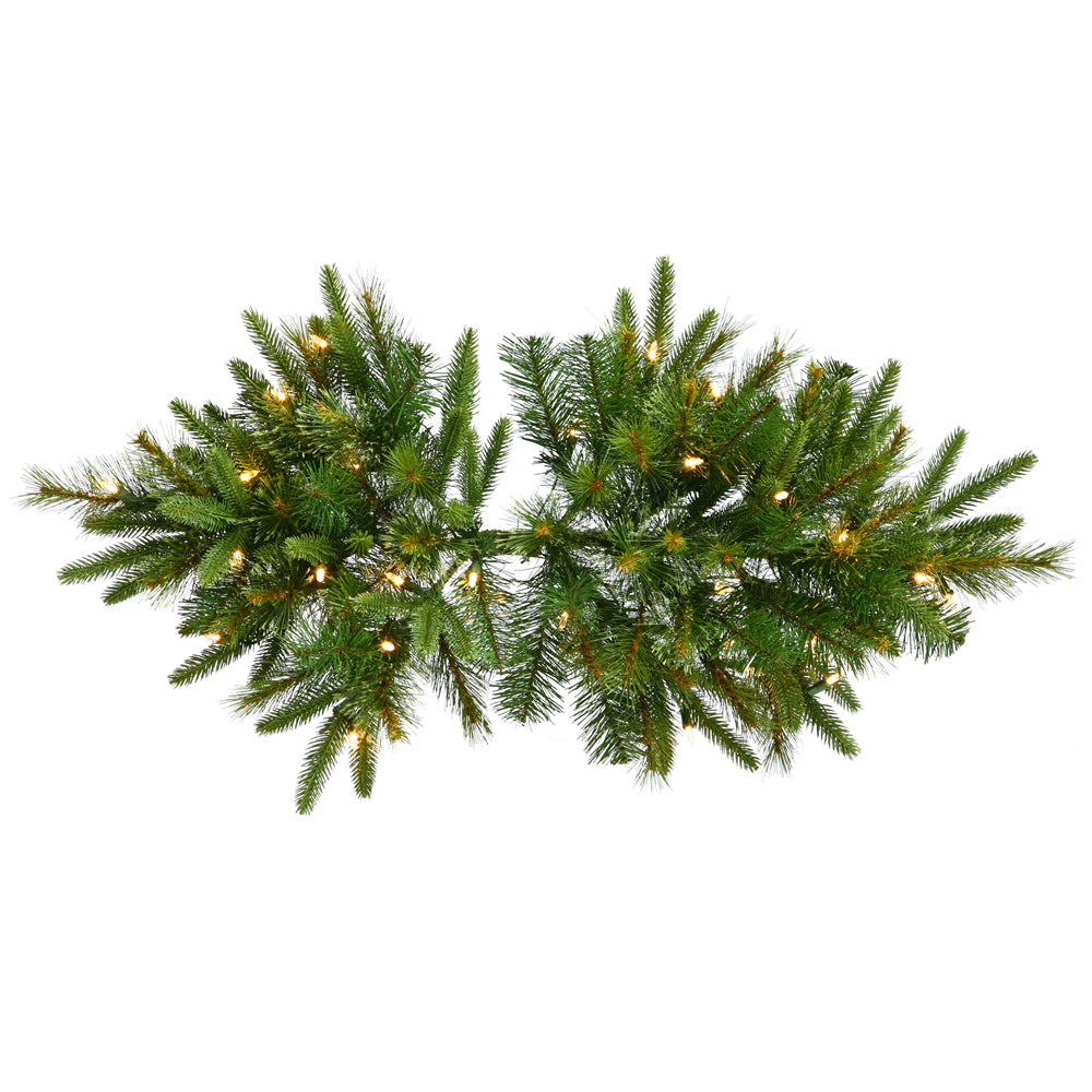 Vickerman 36″ Cashmere Swag 30WmWht B/O Timer - A118606LED