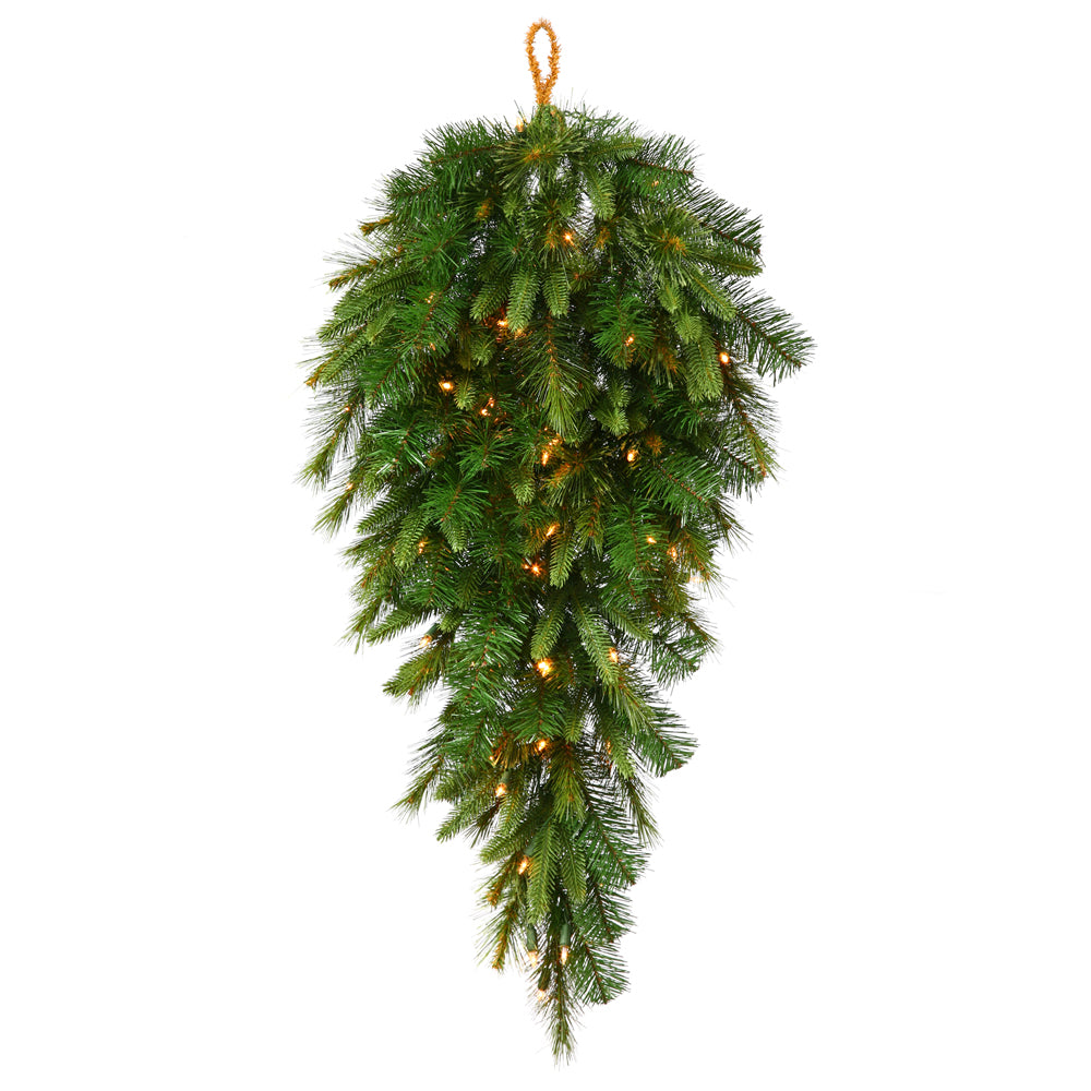 Vickerman 36″ Cashmere Teardrop 30WmWht B/O Timer - A118607LED