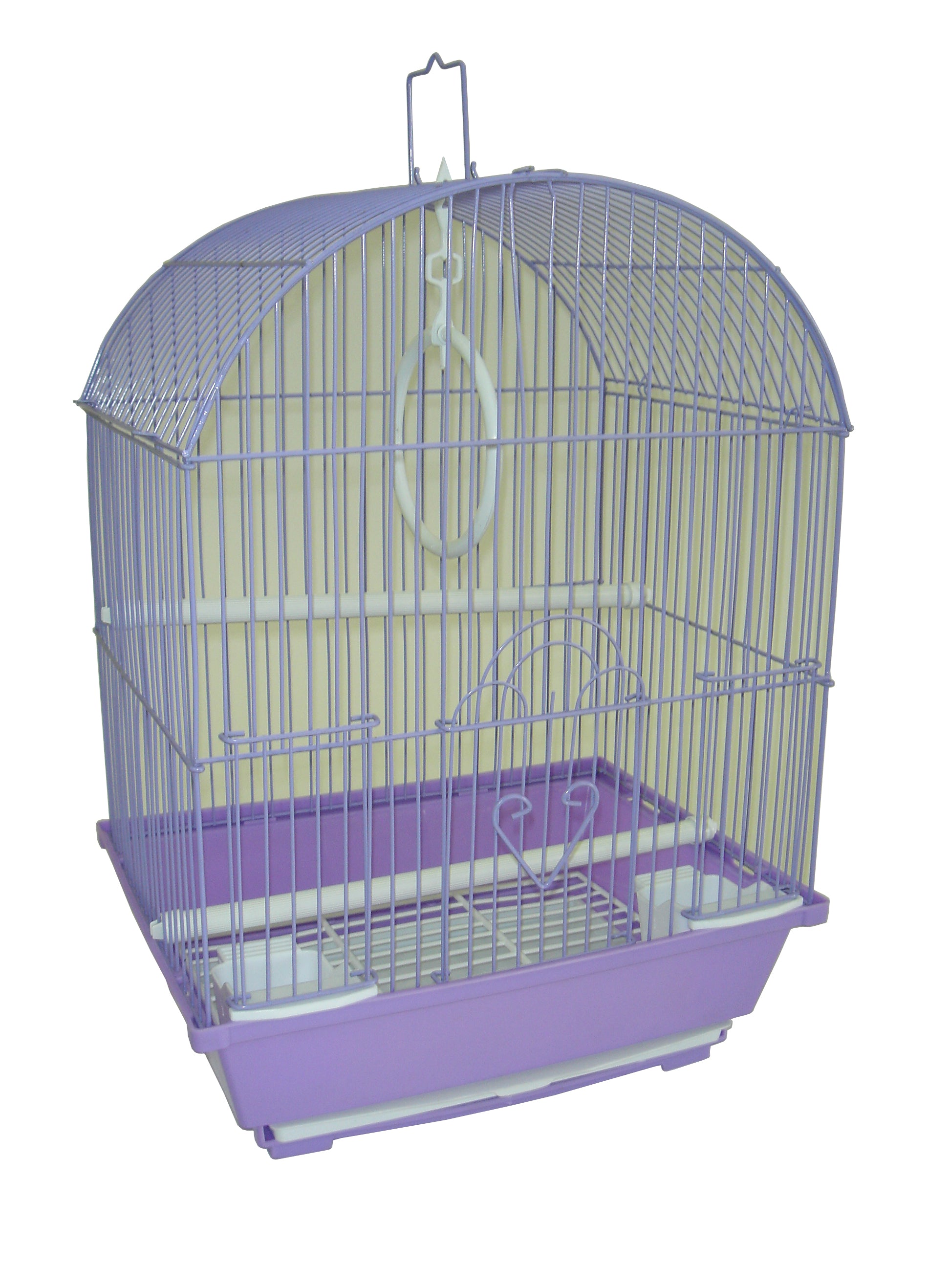Yml A1304Pur Round Top Style Small Parakeet Cage, 11 X 9 X 16'