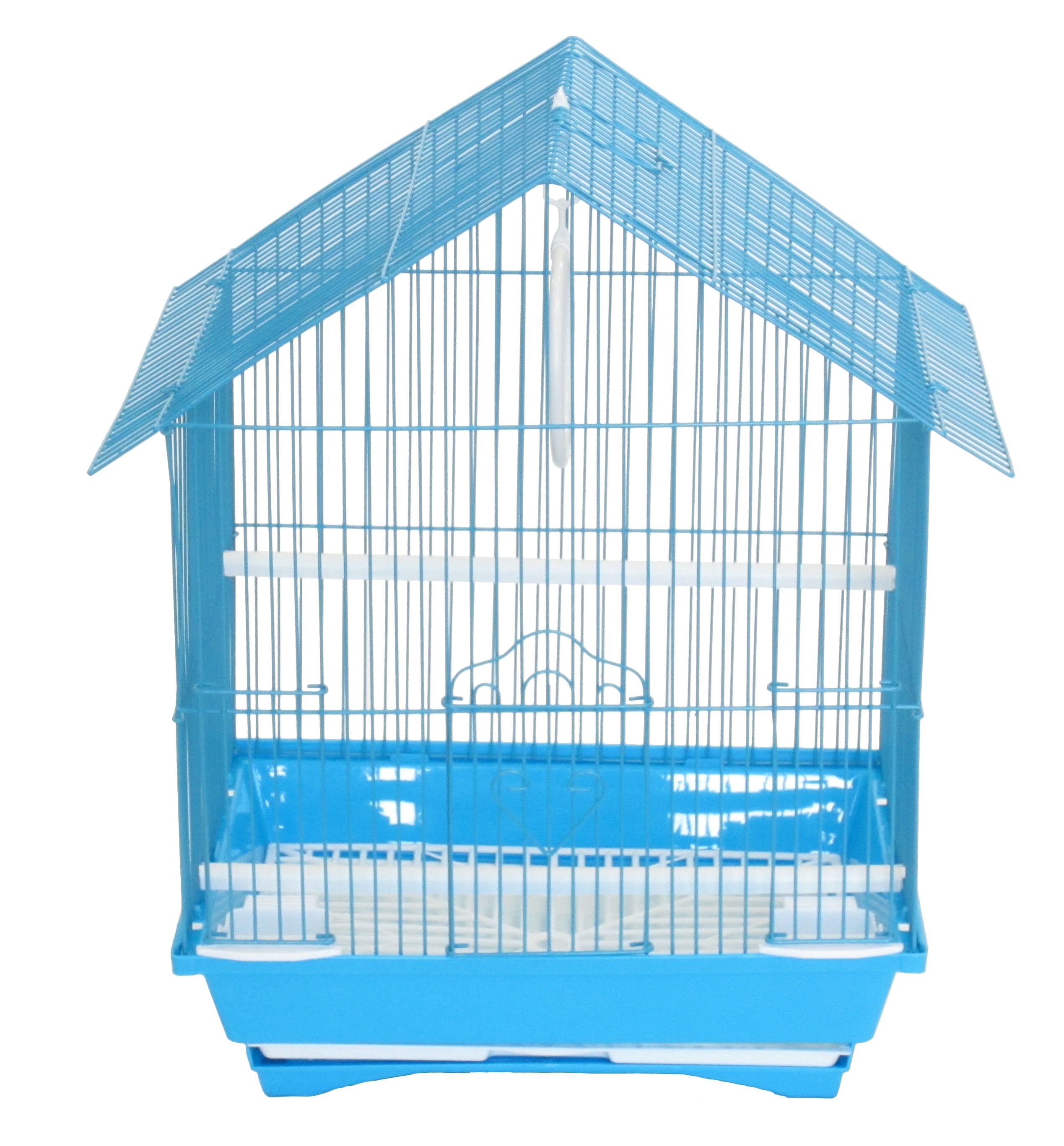 Yml A1314Mblu House Top Style Small Parakeet Cage, 13.3' X 10.8' X 17.8'