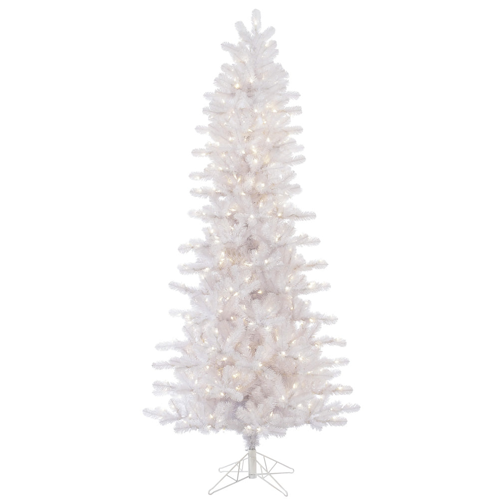 Vickerman 7.5' x 42″ Crystal White Slim 500WmWht - A135676LED