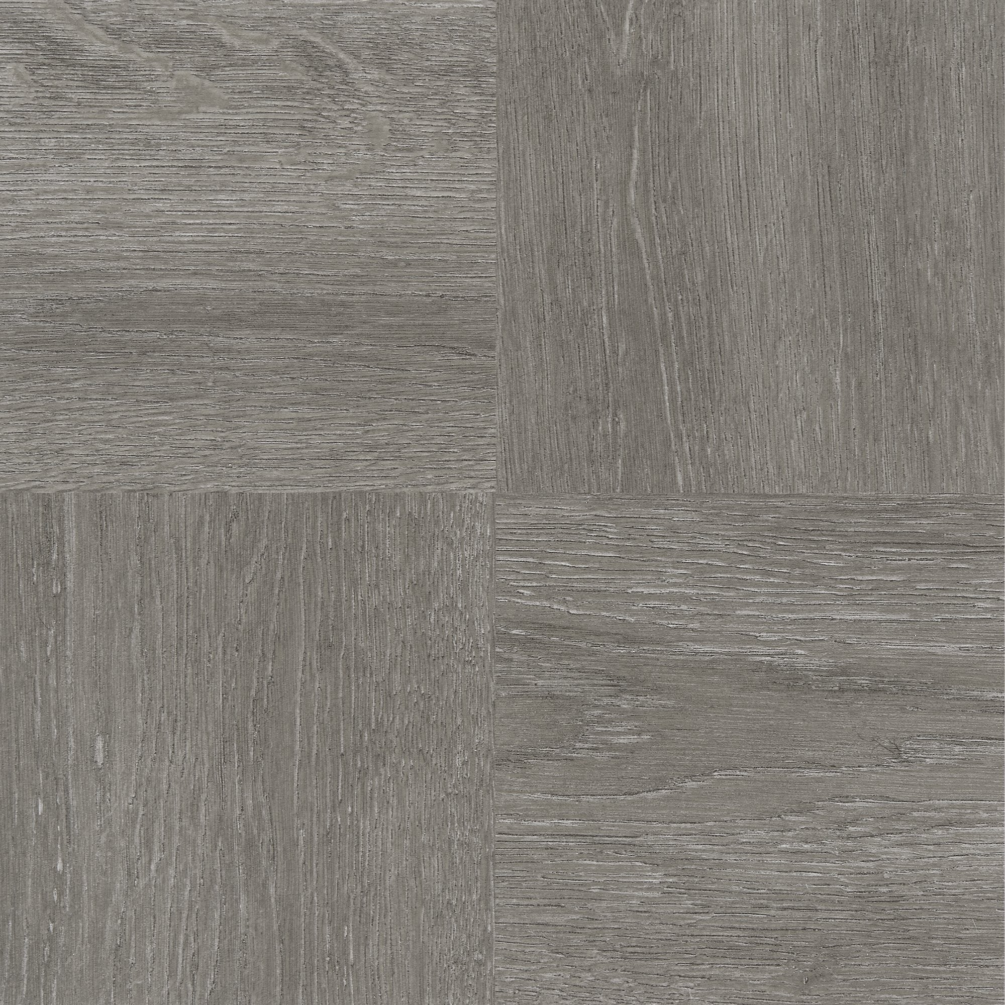 NEXUS Charcoal Grey Wood 12 Inch x 12 Inch Self Adhesive Vinyl Floor Tile #229 - 20 Tiles