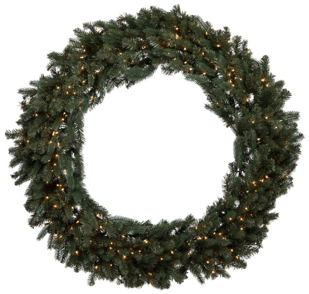 Vickerman 60″ Colorado Spruce Wreath 400LED WmWht - A164361LED