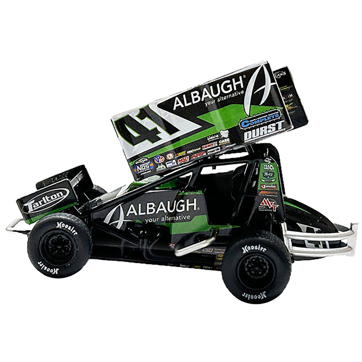 Winged Sprint Car #41 Carson Macedo 'Albaugh' Jason  Racing 'World Of Outlaws' (2024) 1/18 Diecast Model Car By Acme