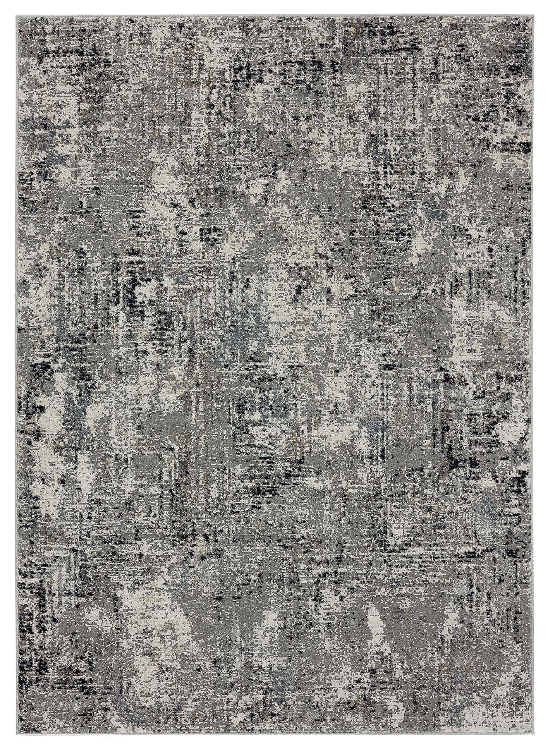 United Weavers Eternity Mizar Charcoal Round Rug 710 RD