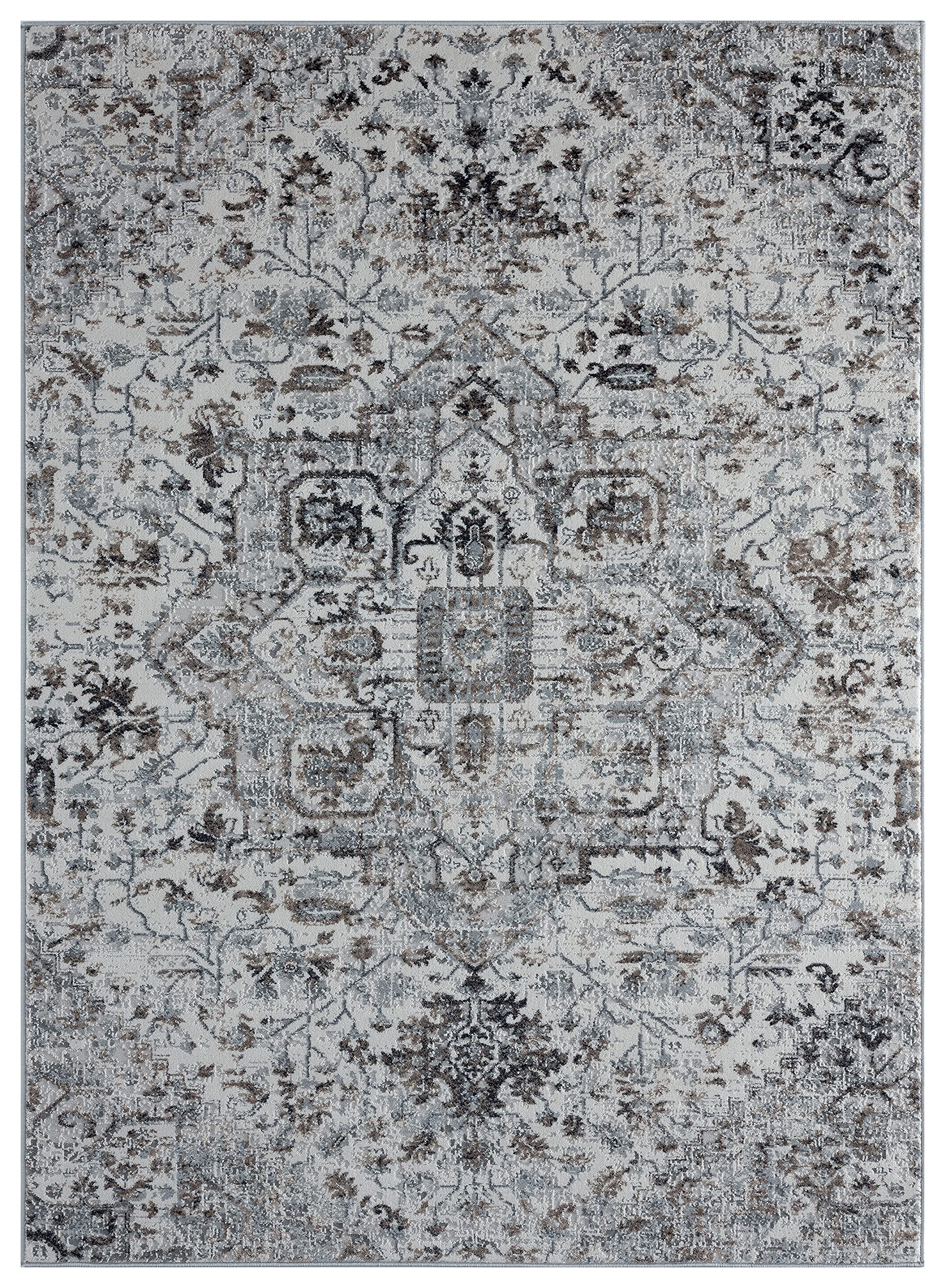 United Weavers Eternity Callisto Wheat Round Rug 710 RD
