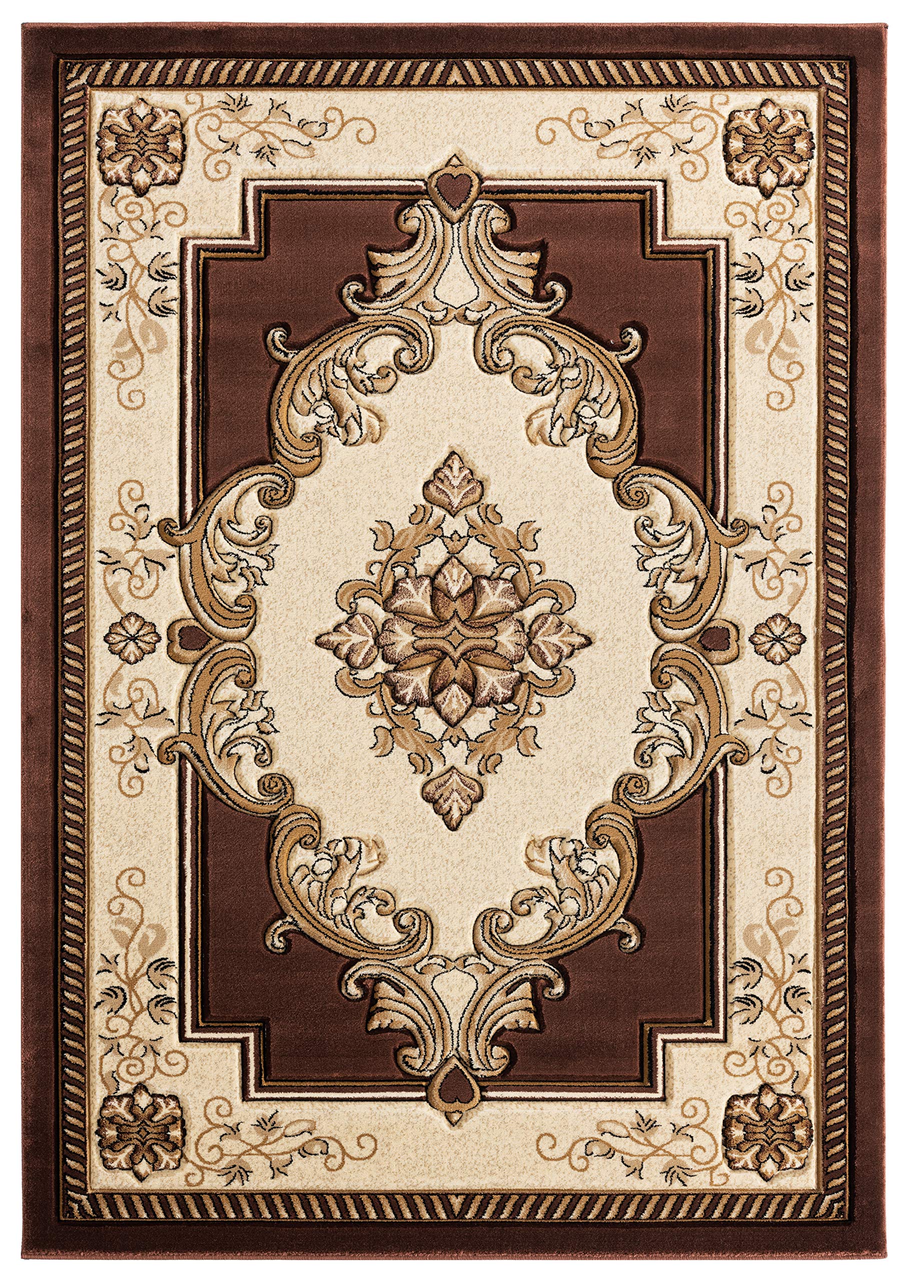 Casafoyer United Weavers Bristol Fallon Chocolate Accent Rug 1'10 x 2'8 | (2 Units)