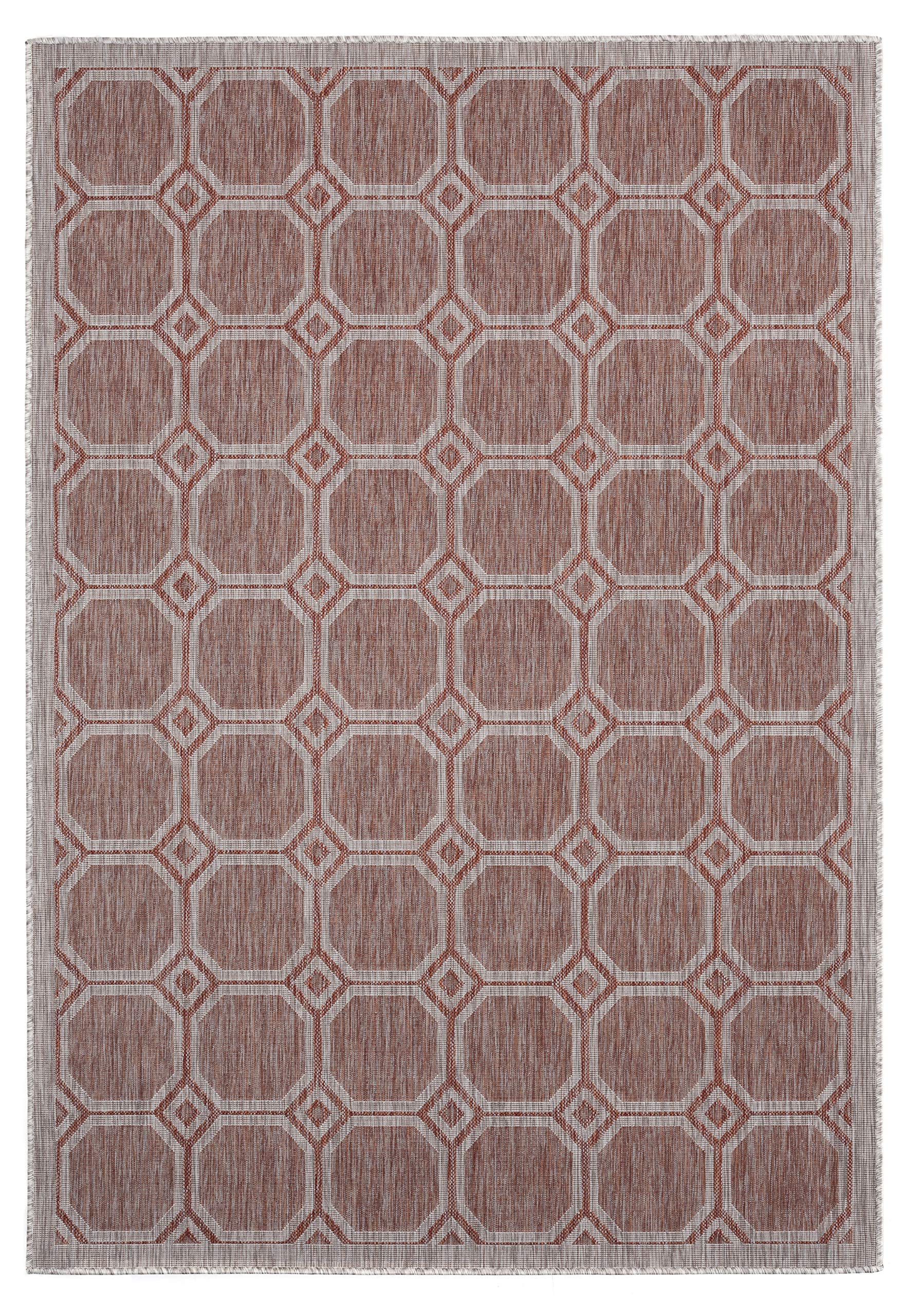 United Weavers Augusta Balos Terracotta Area Rug 52 x 76