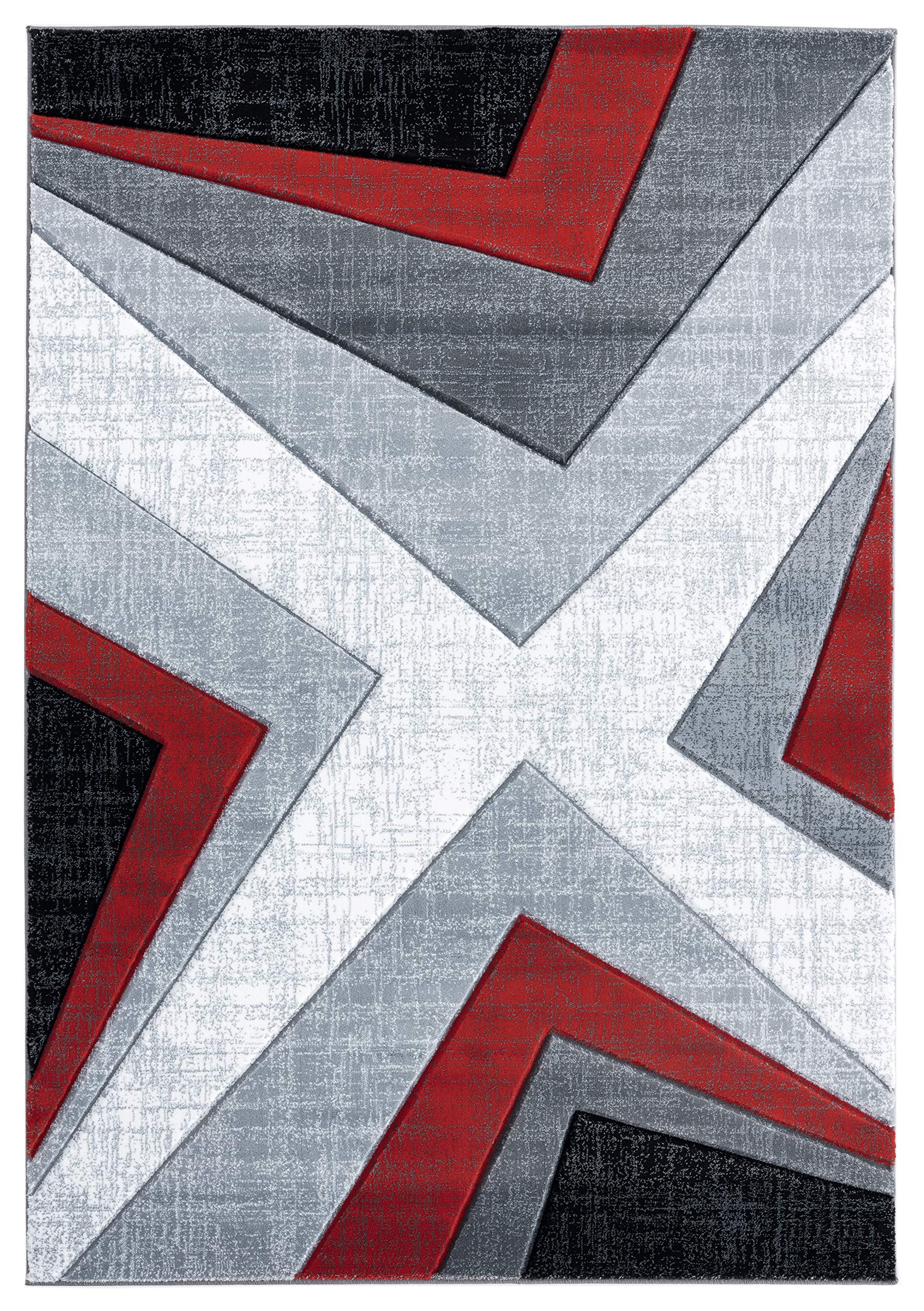 United Weavers Bristol Zine Red Area Rug 53 x 76