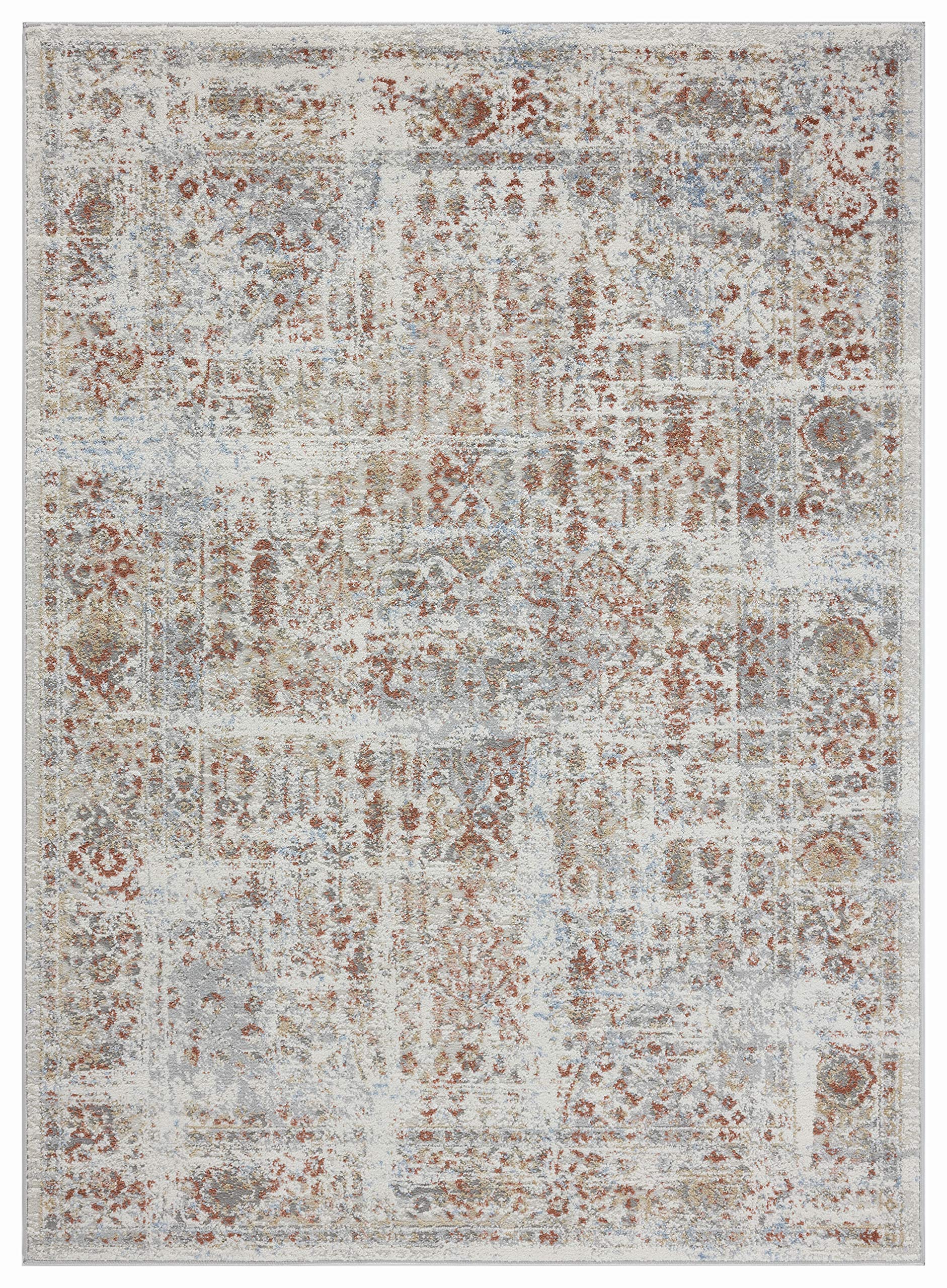 United Weavers Austin Nixon Rust Area Rug 53 x 72”