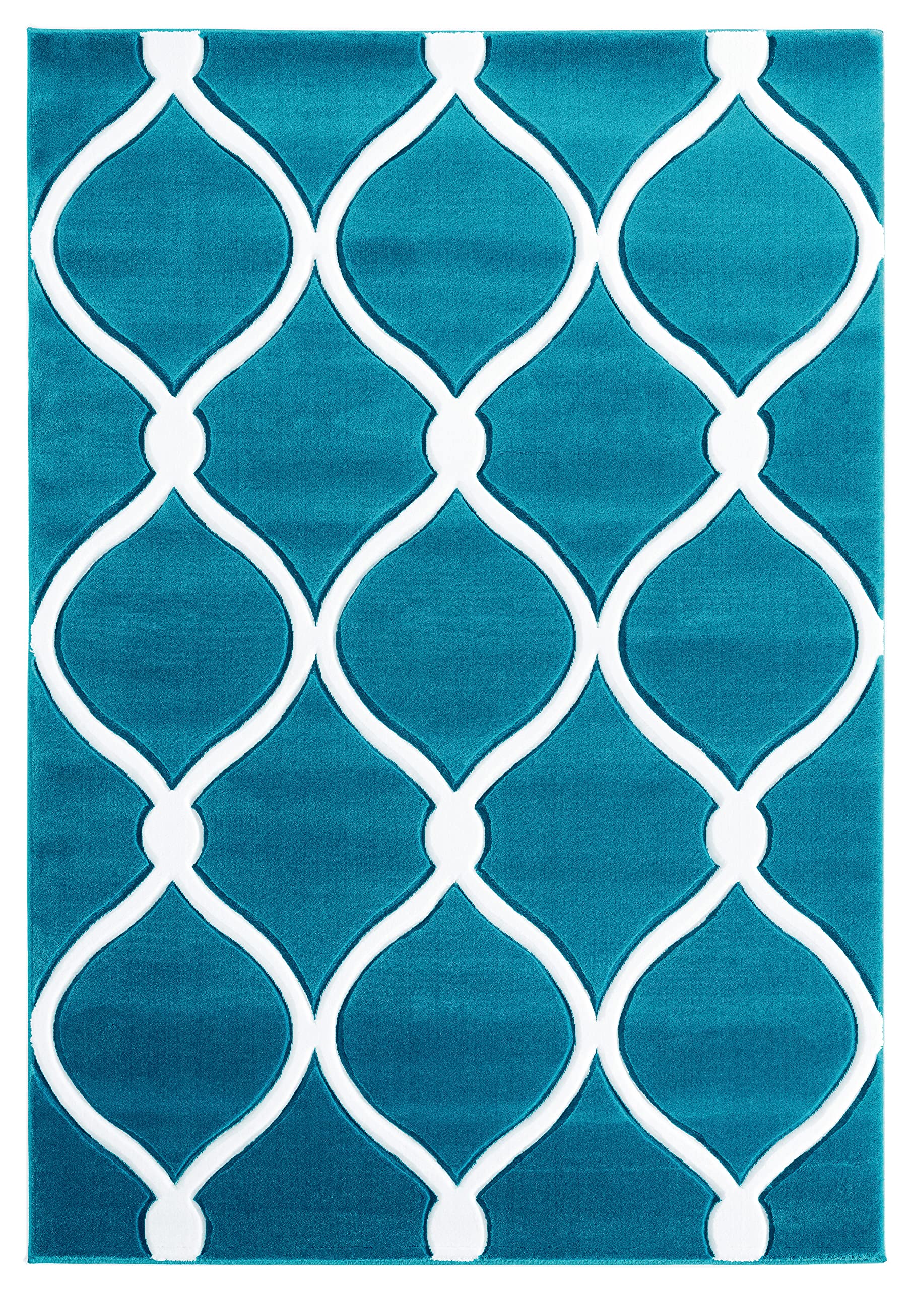 United Weavers Bristol Rodanthe Turquoise Area Rug 53 x 76
