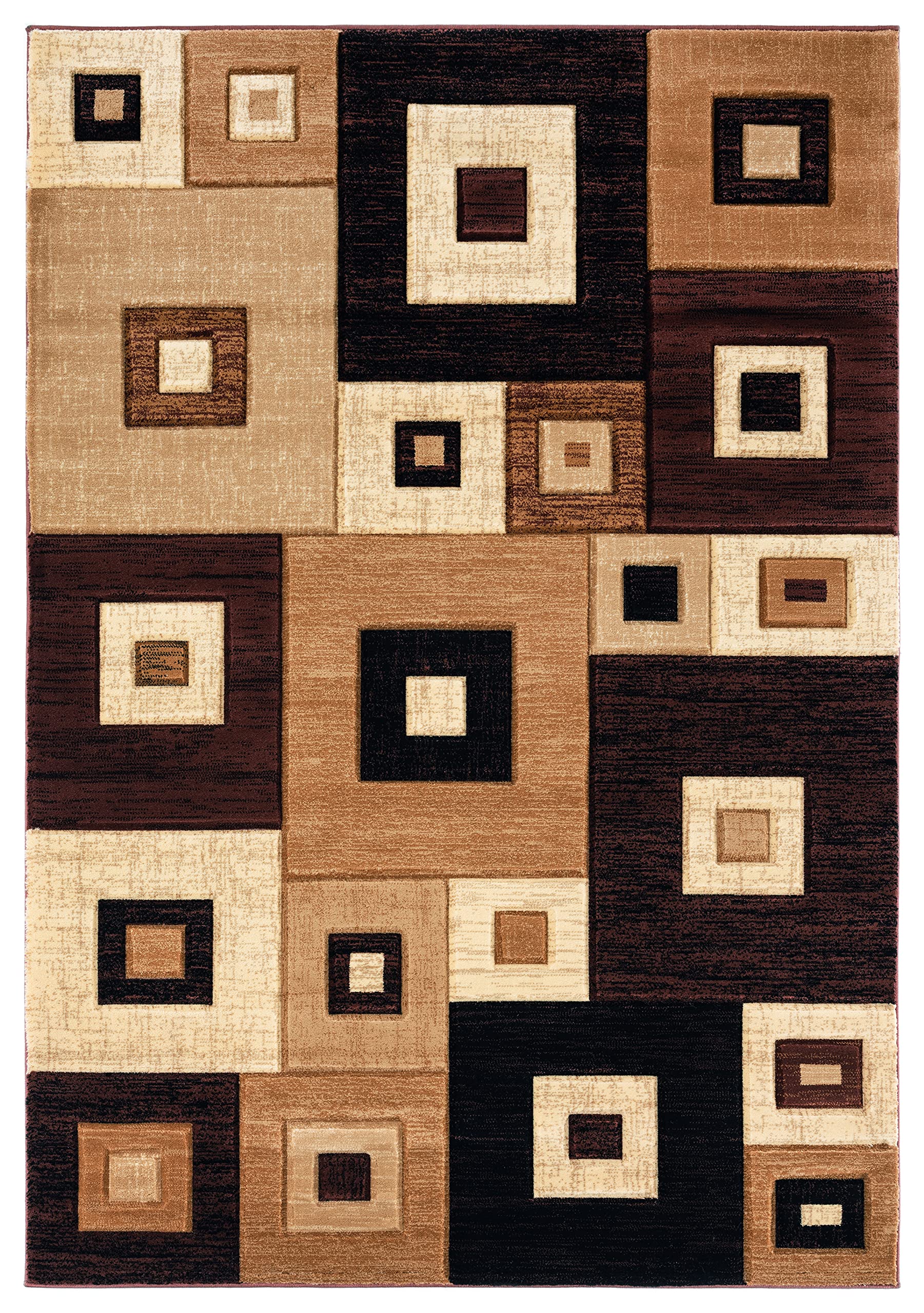 United Weavers Bristol Cicero Brown Area Rug 53 x 76