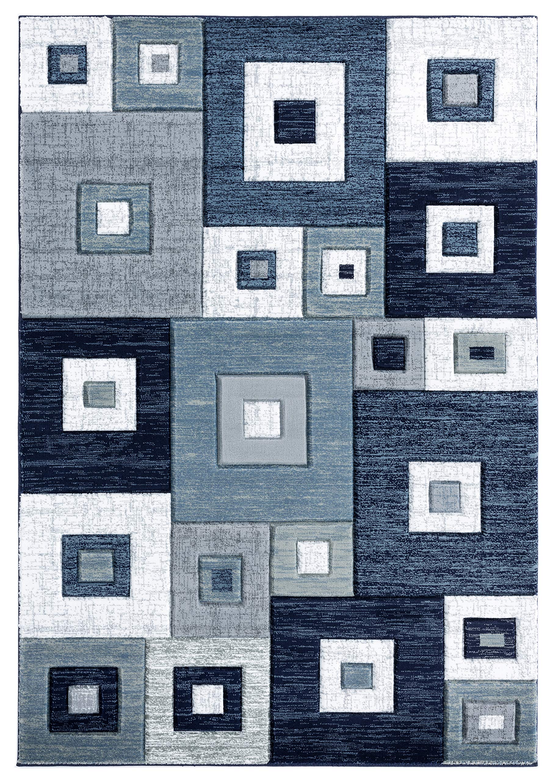 United Weavers Bristol Cicero Navy Runner Rug 27 x 74