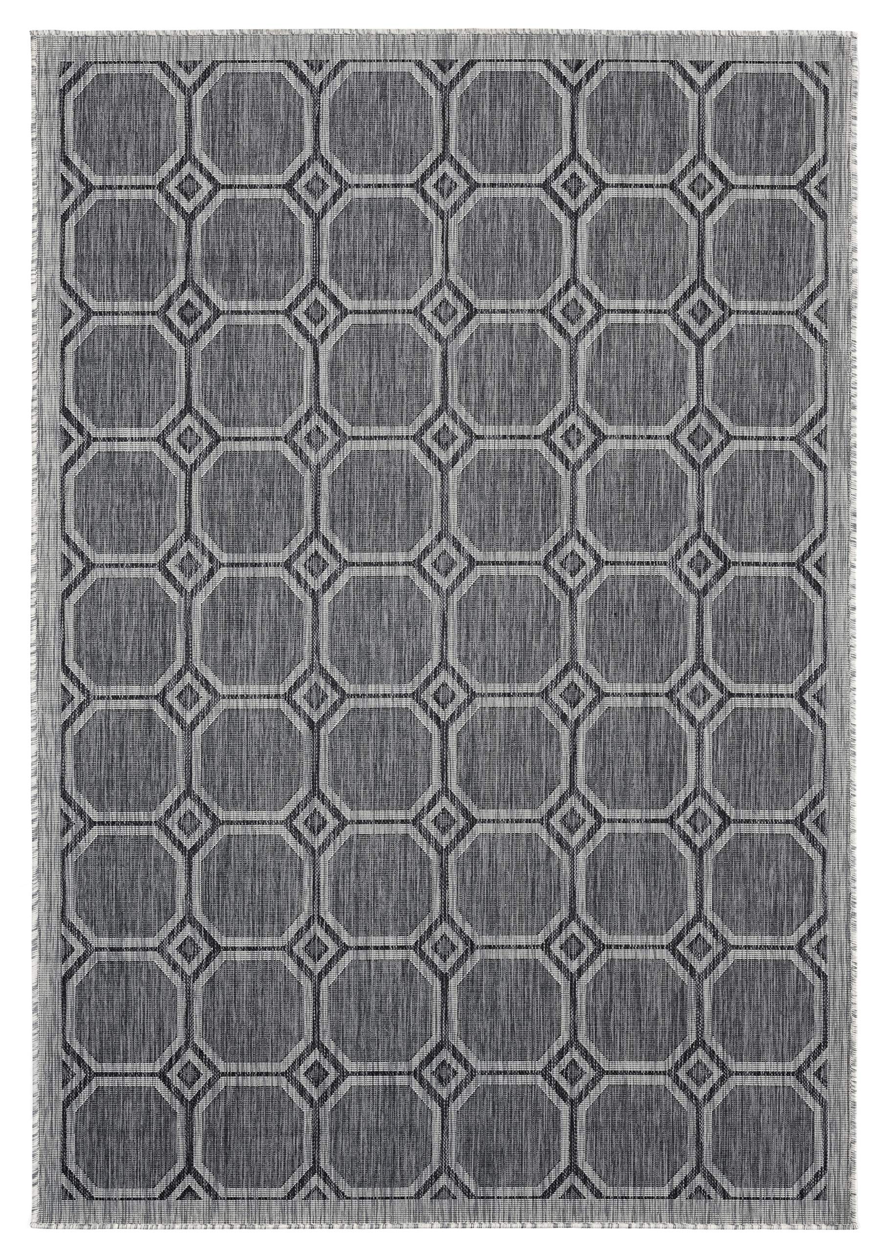 United Weavers Augusta Balos Black Area Rug 52 x 76