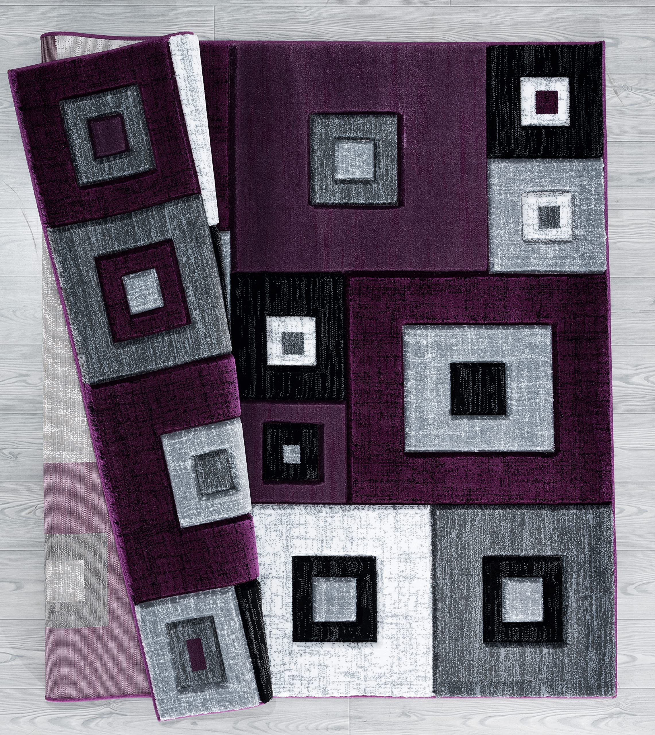United Weavers Bristol Cicero Plum Runner Rug 27 x 74
