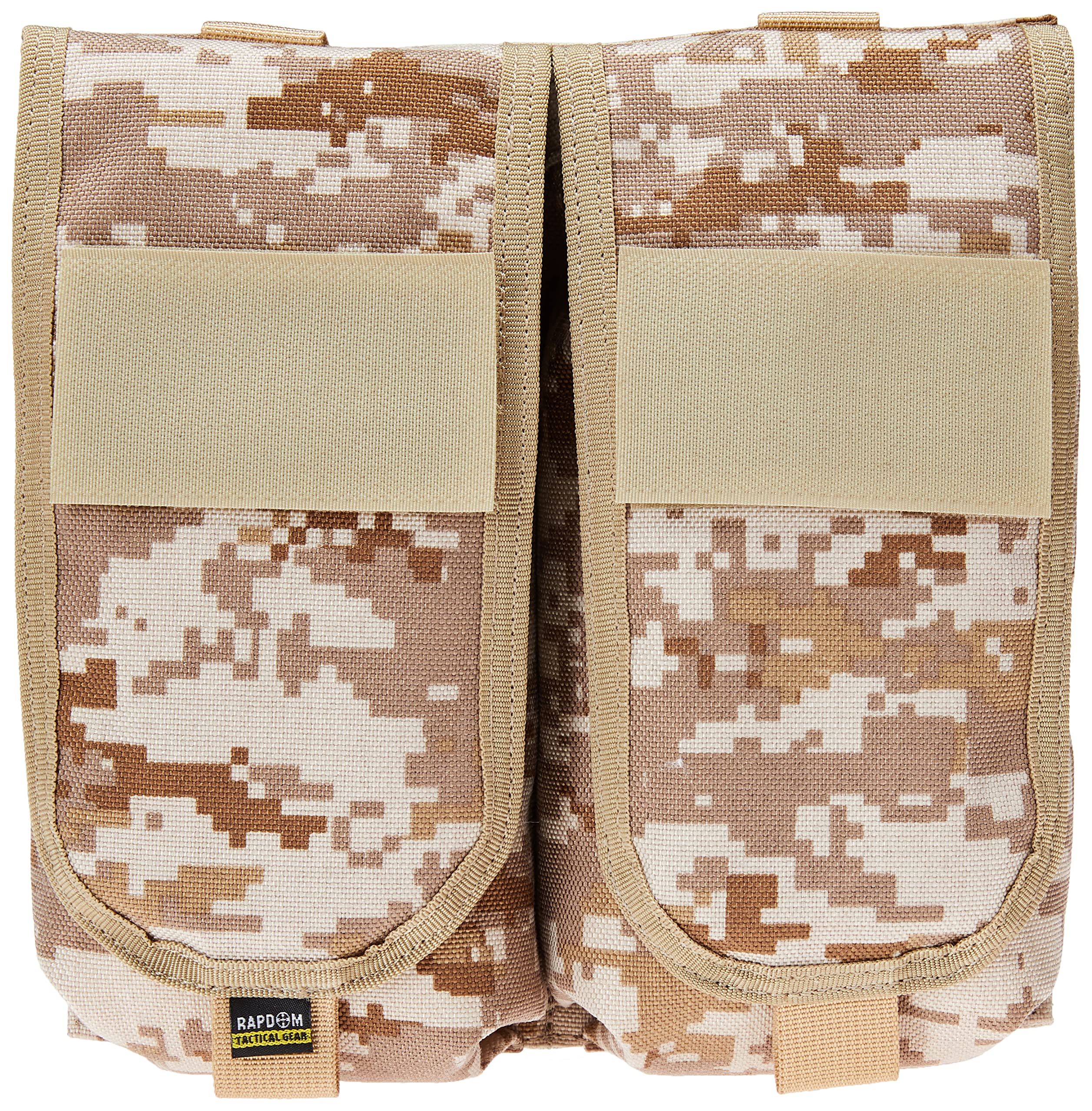 Double AR Mag Pouch W/ Cover,Desert Digi