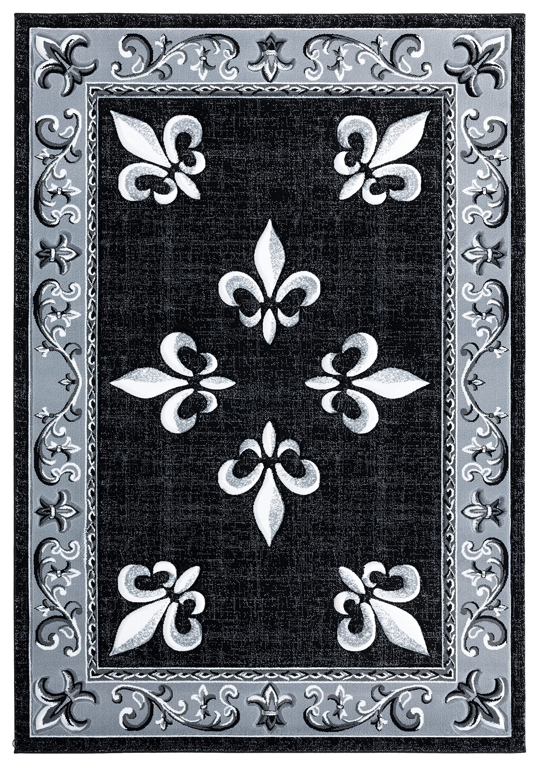 United Weavers Bristol Casselton Black Runner Rug 27 x 74