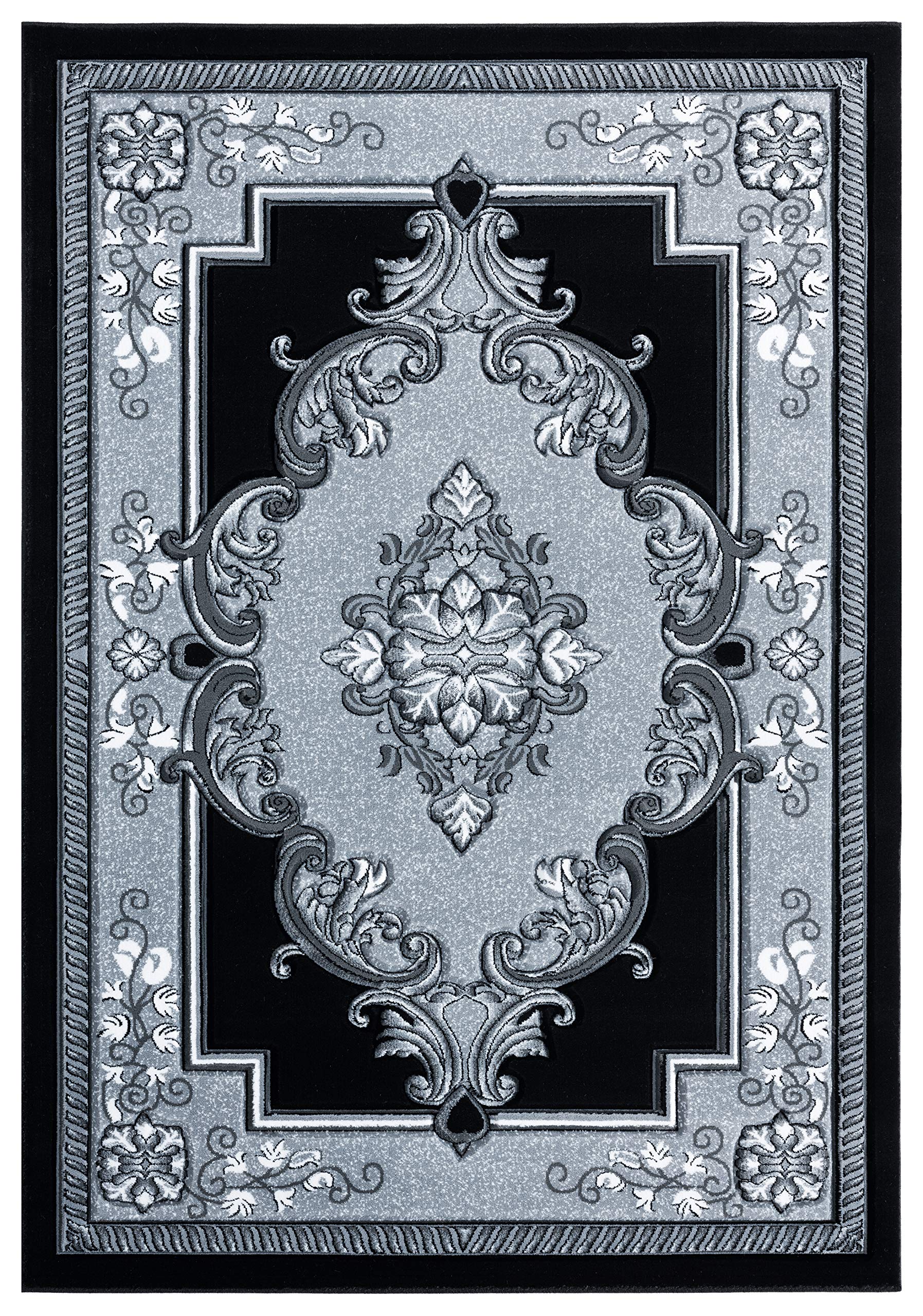 United Weavers Bristol Fallon Silver Runner Rug 27 x 74