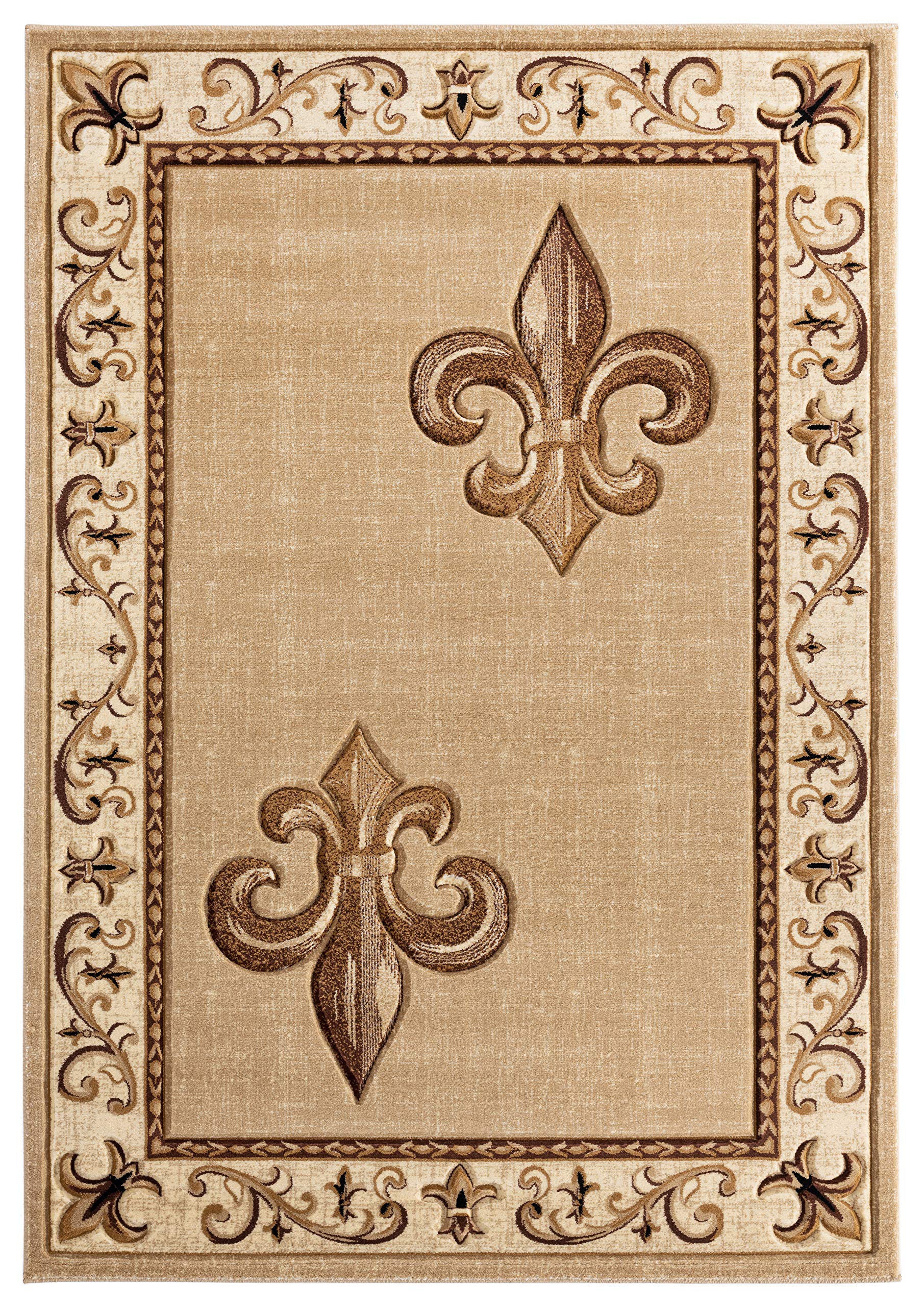 United Weavers Bristol Lilium Beige Accent Rug 110 x 28