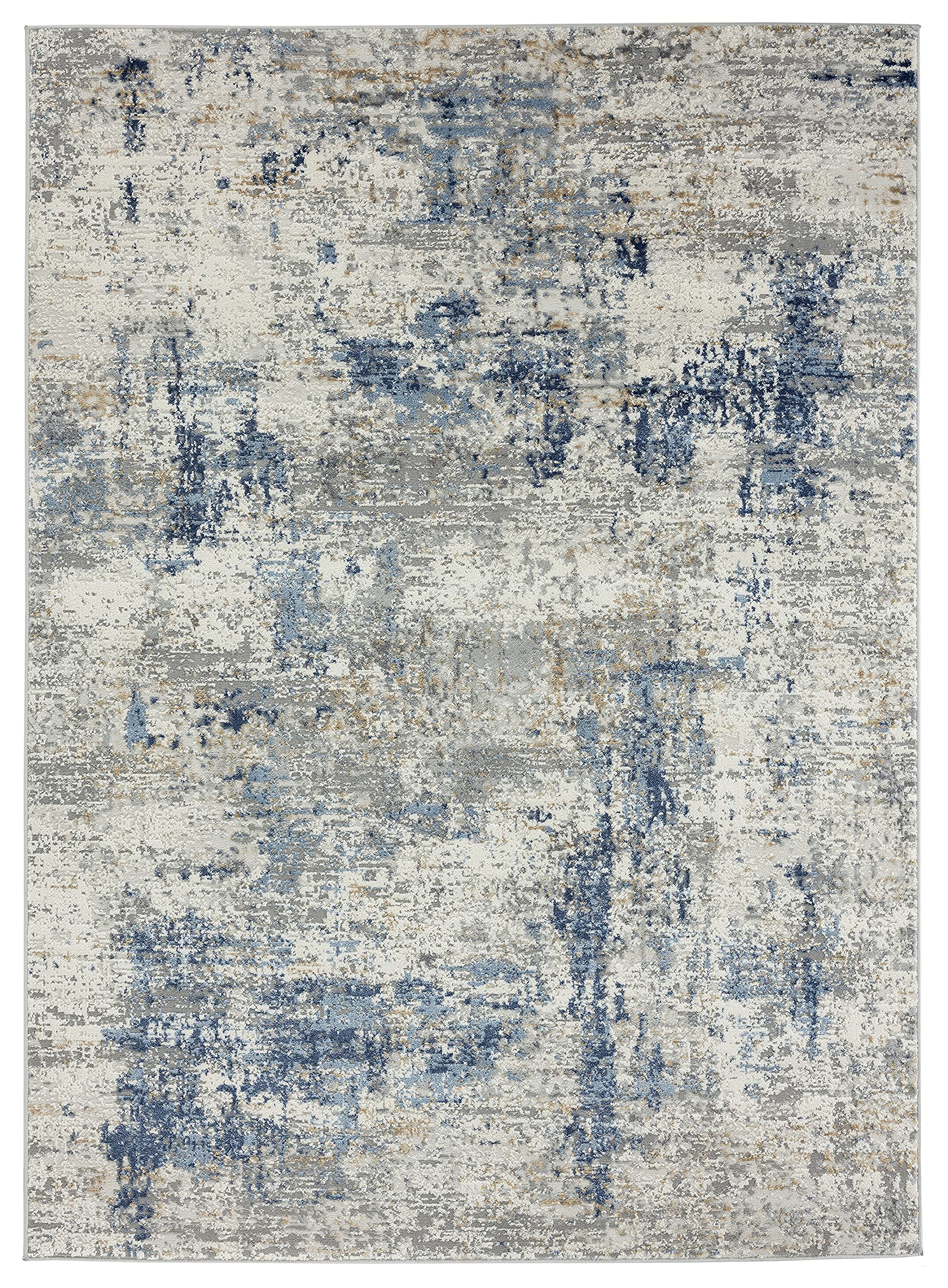 United Weavers Eternity Elixir Blue Round Rug 710 RD