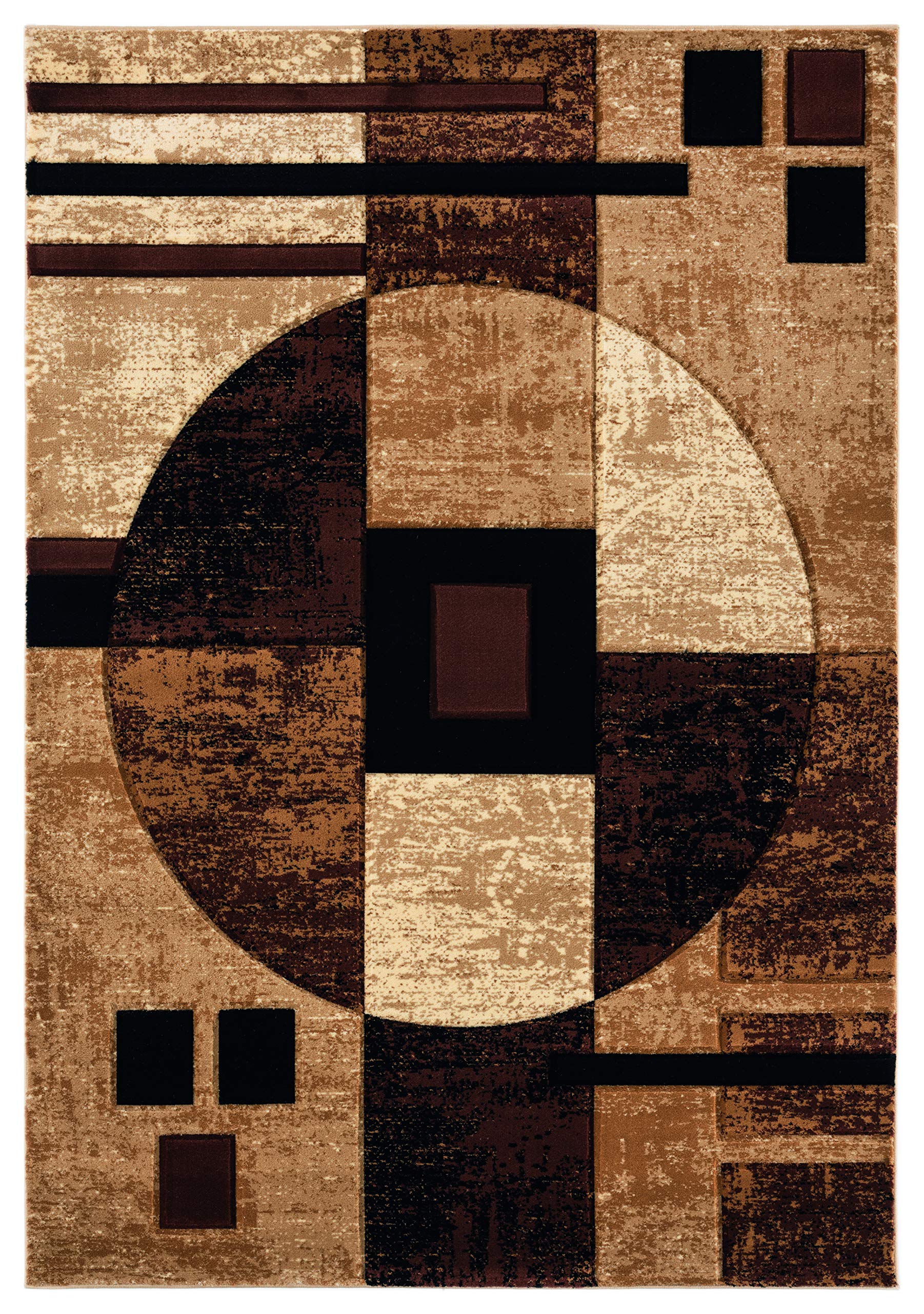 United Weavers Bristol Epsilon Brown Runner Rug 27 x 74
