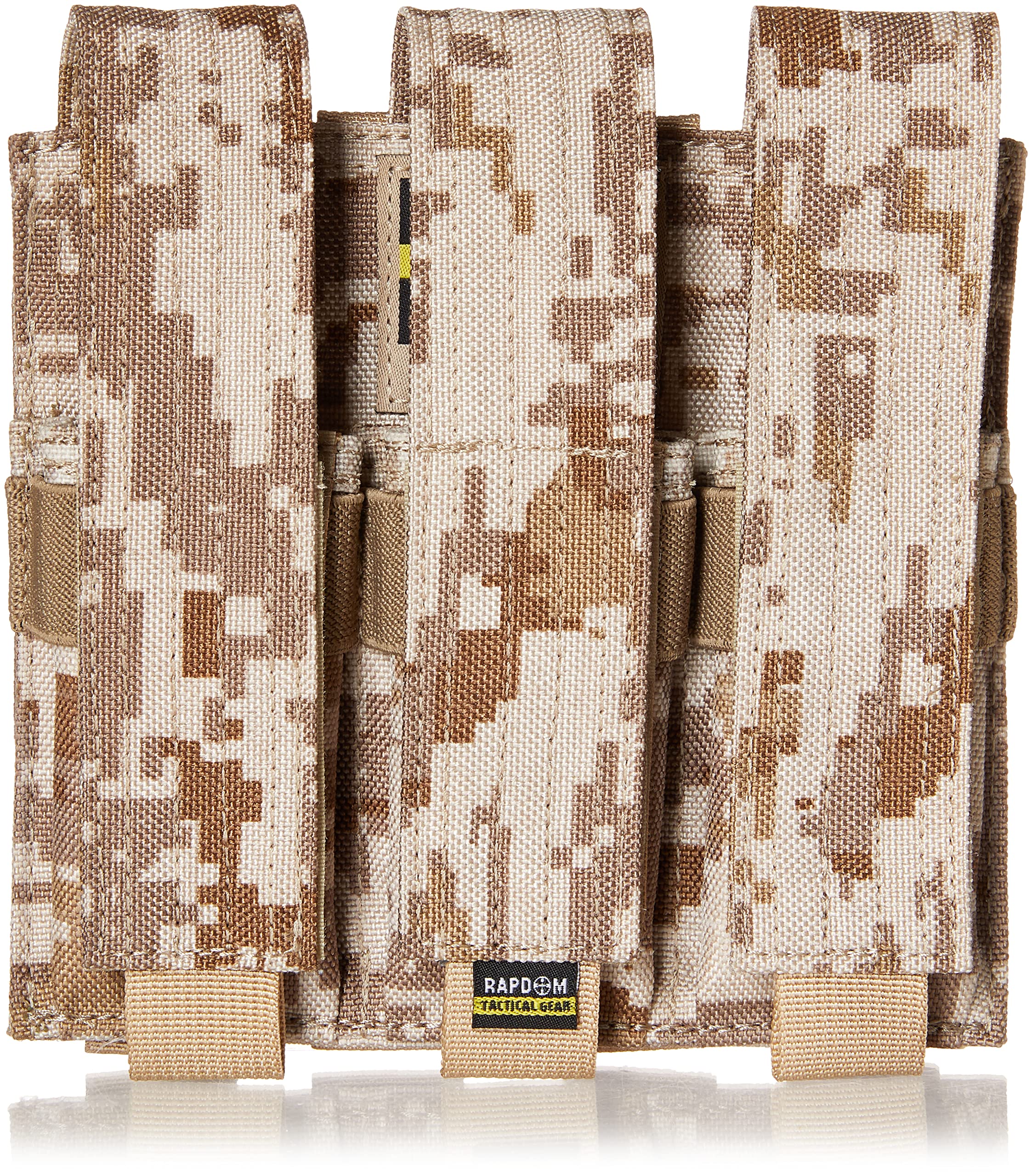 Triple Pistol Mag Pouch, Desert Digital
