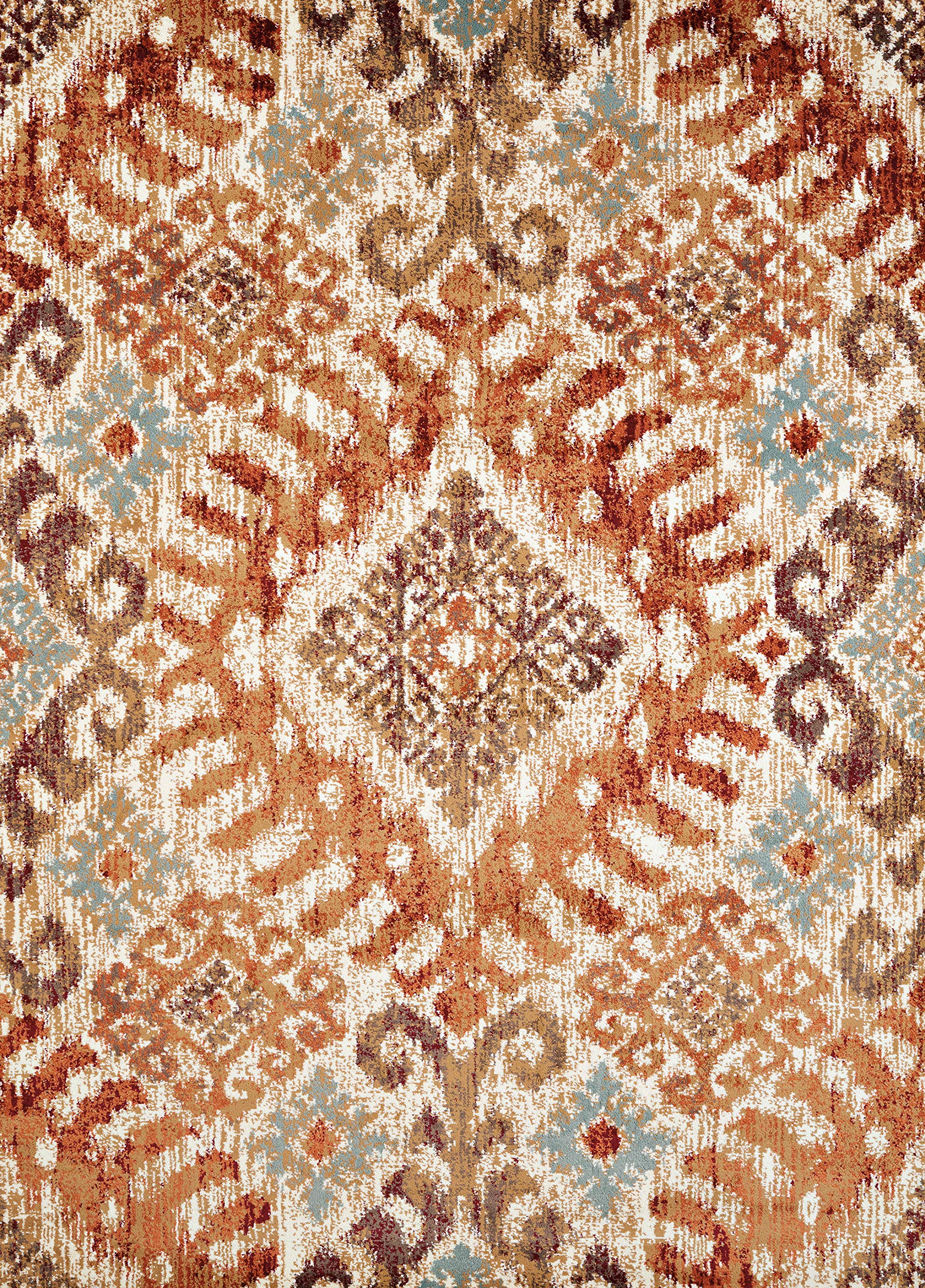 United Weavers Bridges Verazanno Crimson Oversize Rug 710 X 106