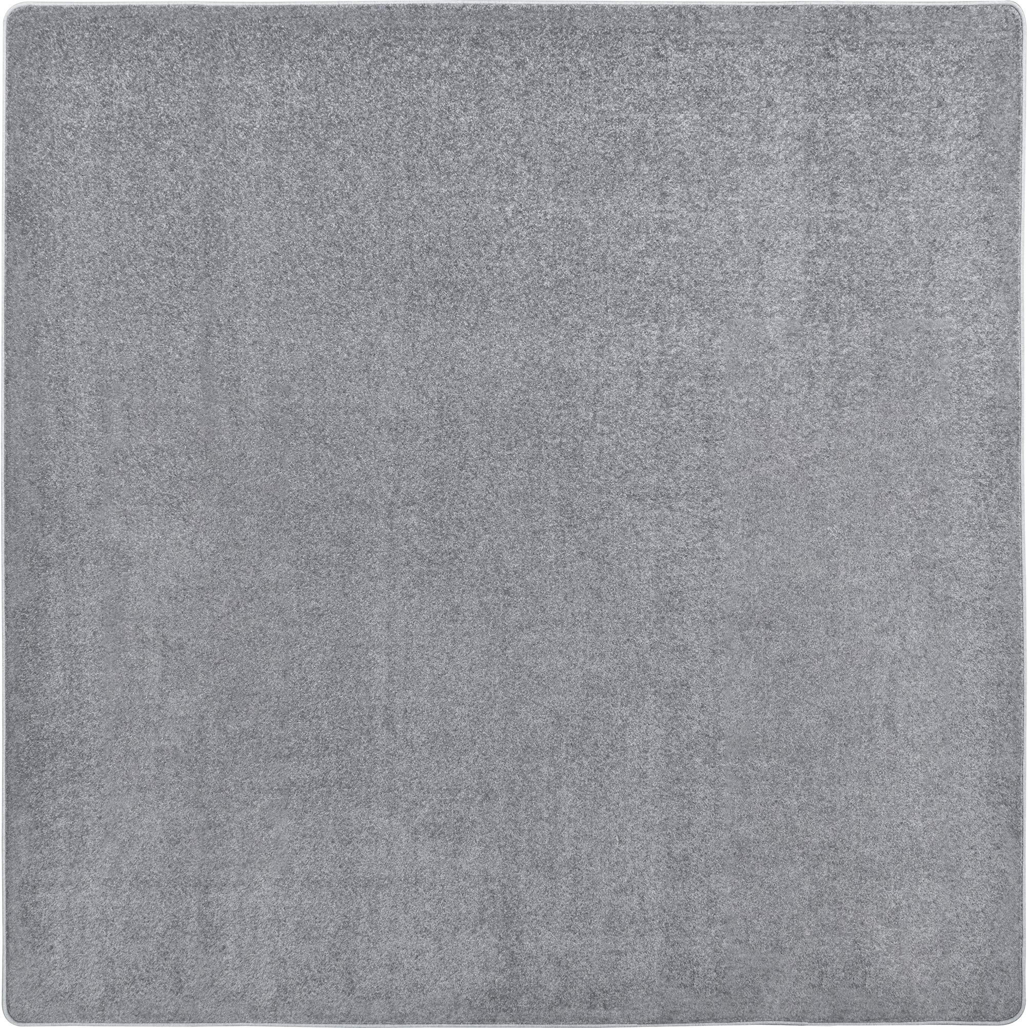 Joy Carpets Kid Essentials Endurance 12 x 12 Indoor Area Rug in Color Silver