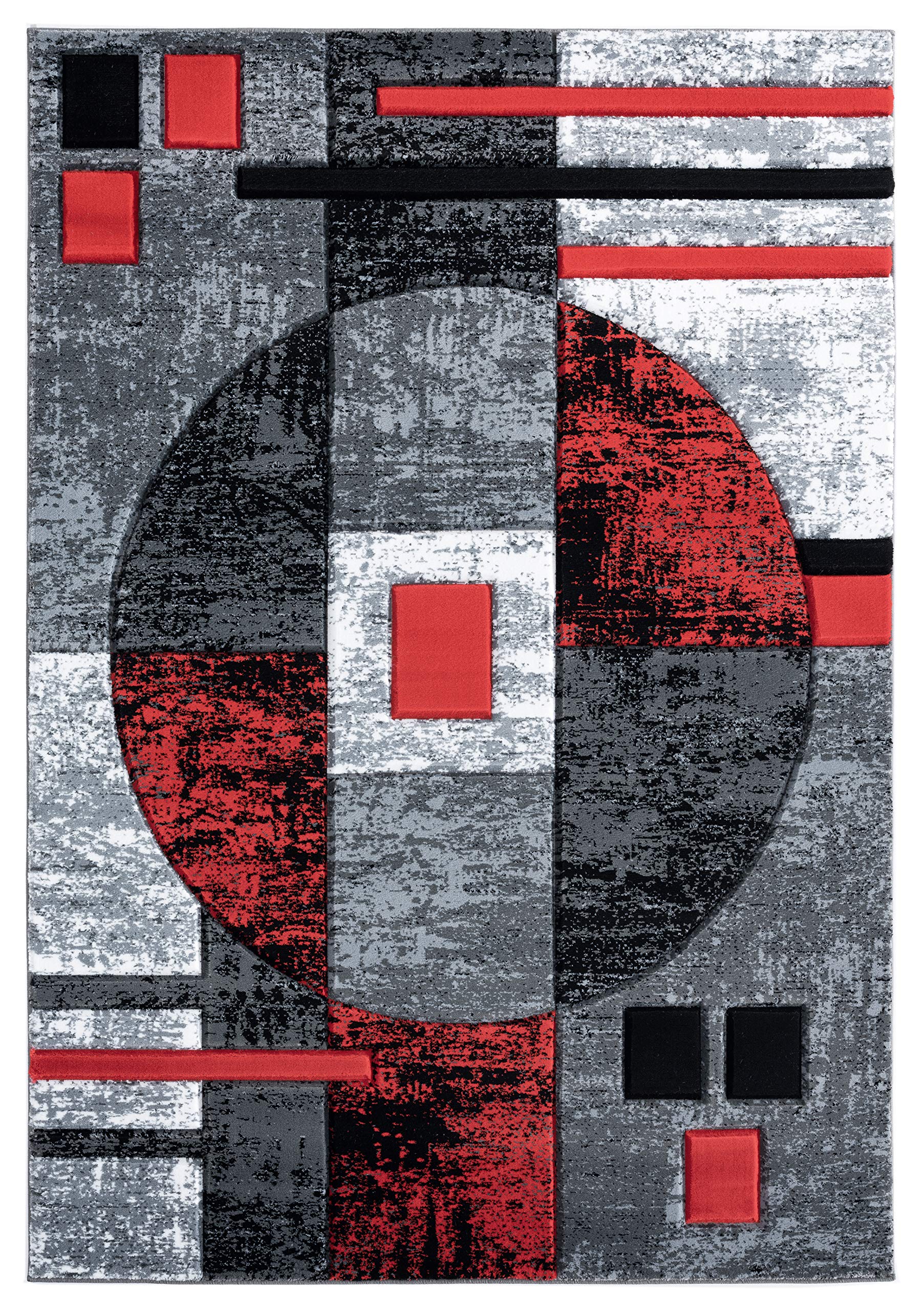 United Weavers Bristol Epsilon Red Accent Rug 110 x 28