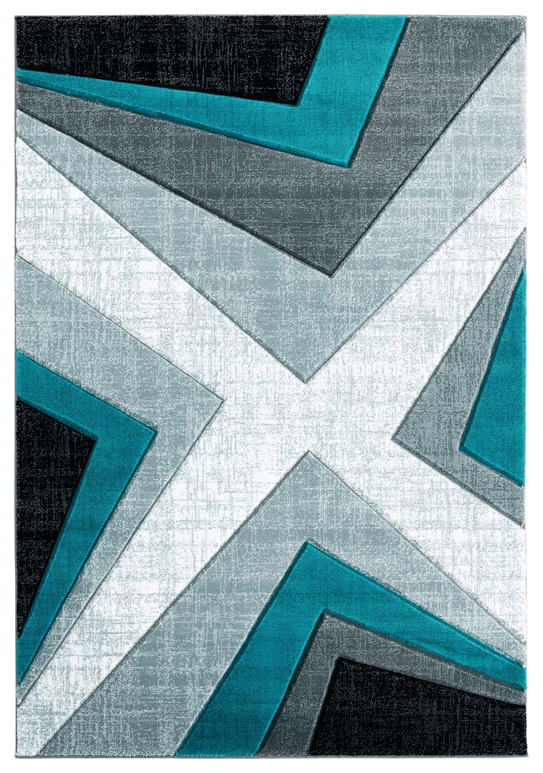 United Weavers Bristol Zine Turquoise Accent Rug 110 x 28