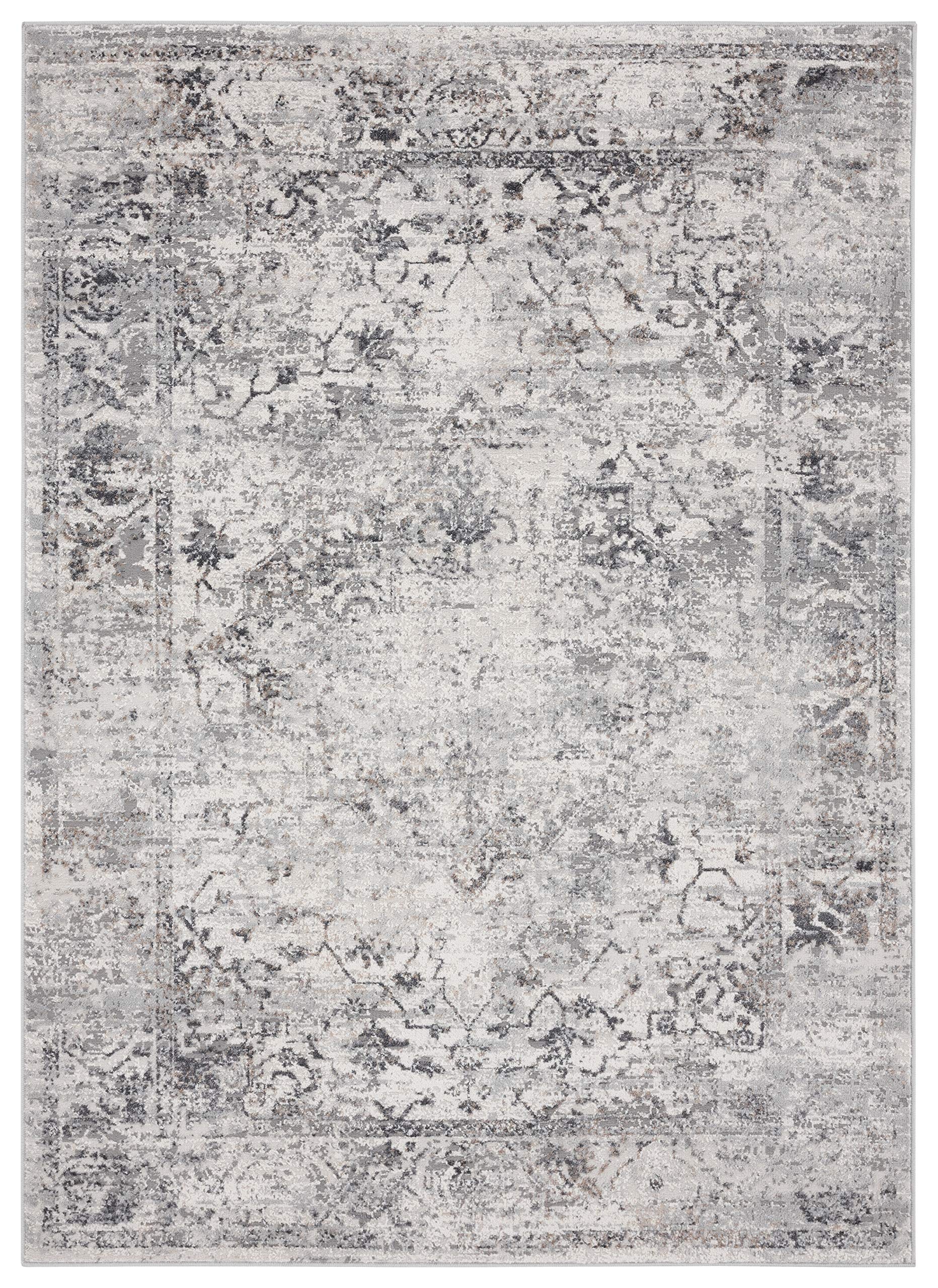 United Weavers Austin Clark Grey Oversize Area Rug 126 x 15”