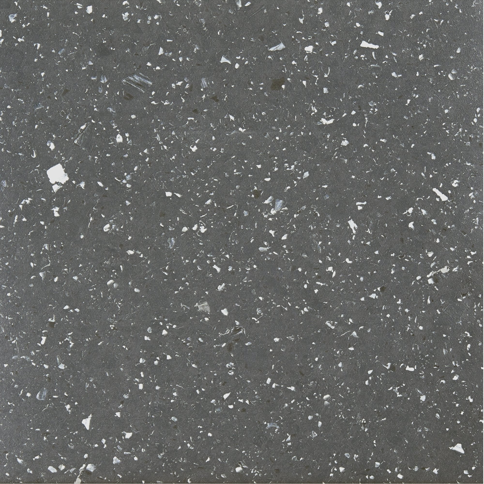 Sterling 12x12 Self Adhesive Vinyl Floor Tile - Black Speckled Granite