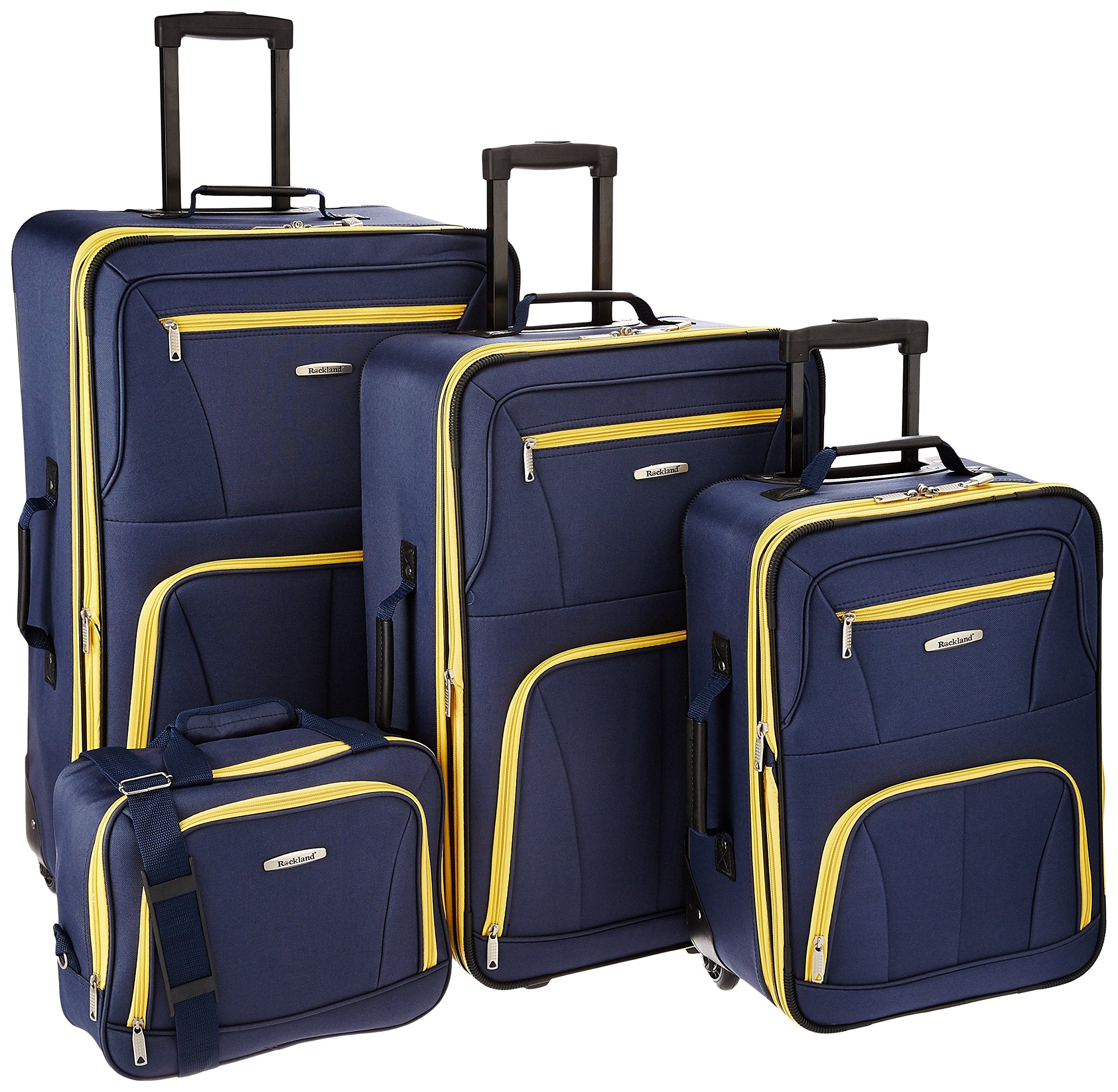 4 PC LUGGAGE SET - NAVY