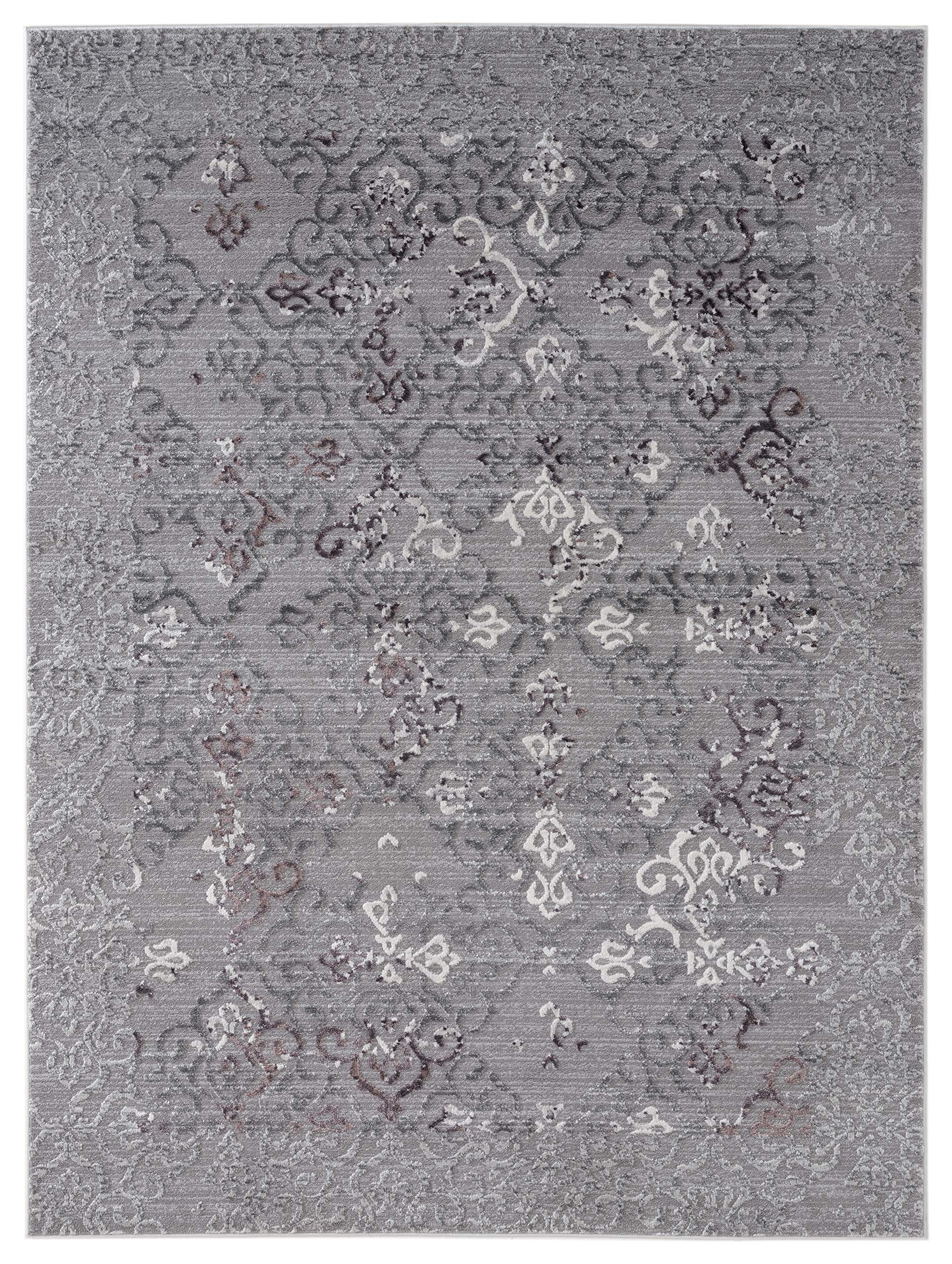 United Weavers Cascades Marblemount Plum Area Rug 710 x 106”