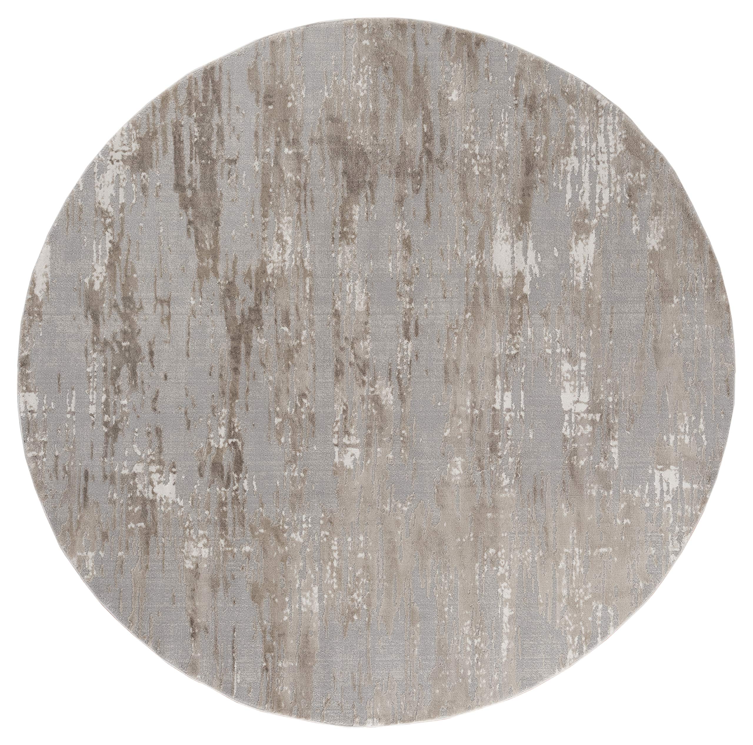 United Weavers Cascades Salish Wheat Round Rug 710 RD