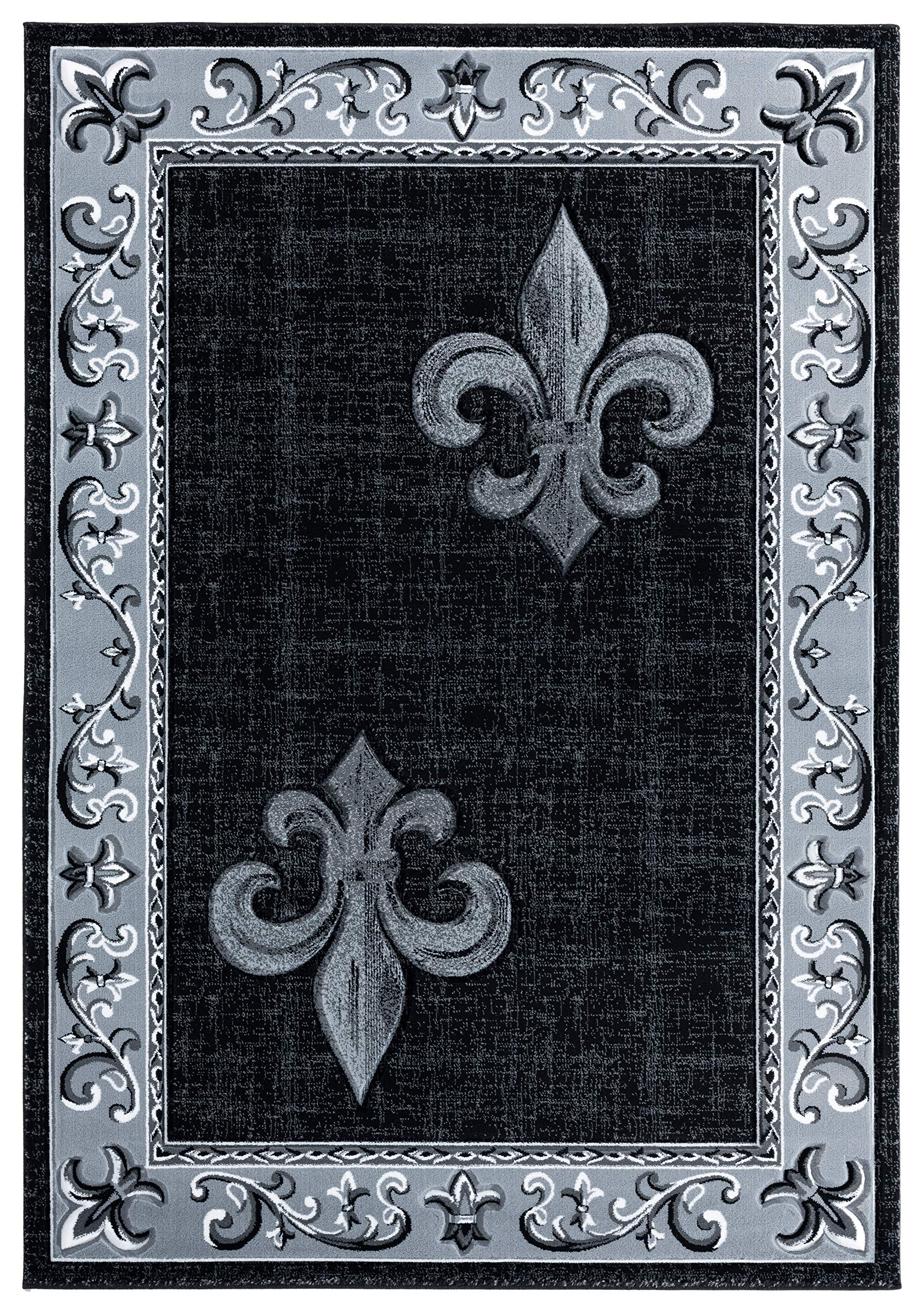 United Weavers Bristol Lilium Grey Runner Rug 27 x 74