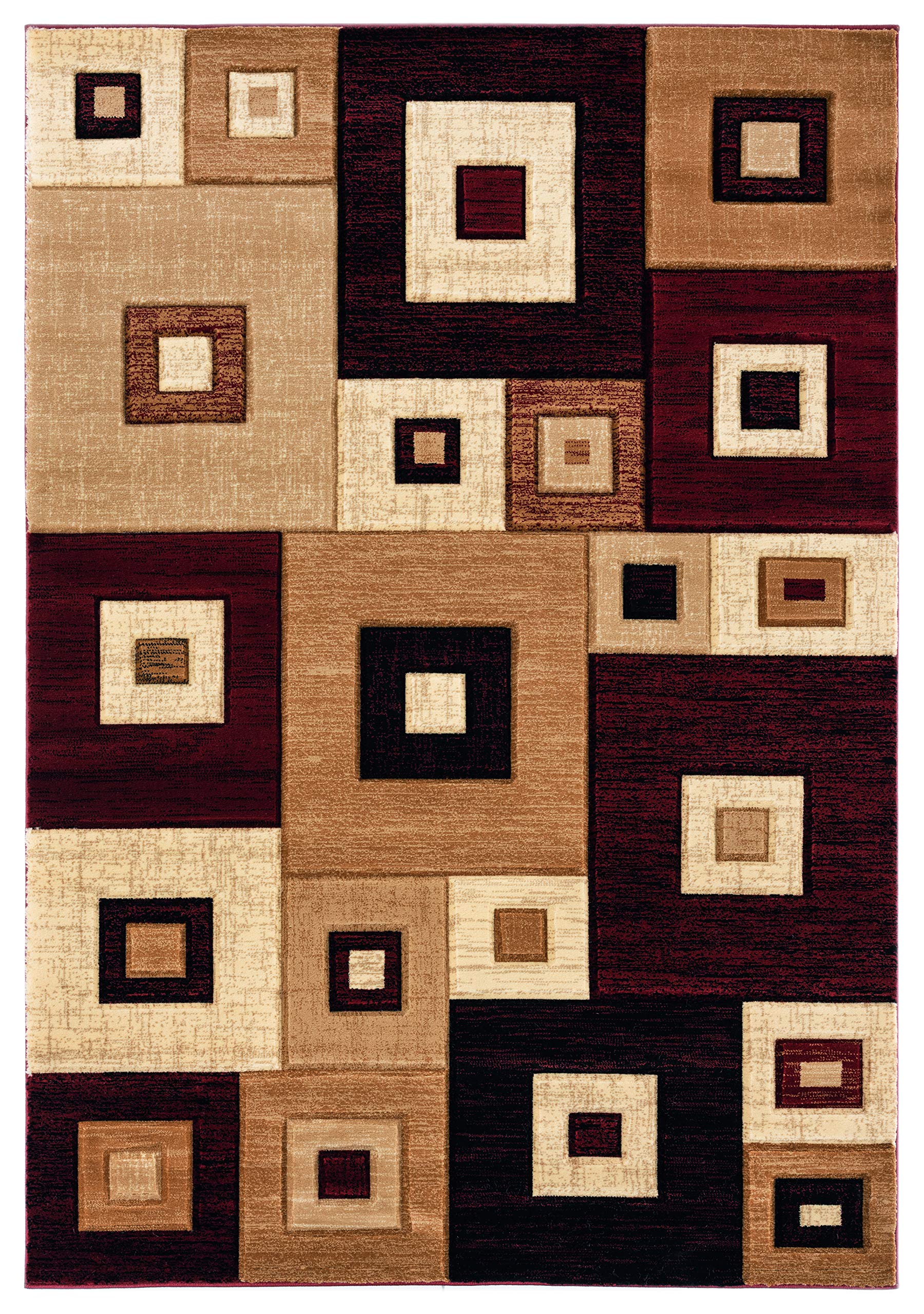 United Weavers Bristol Cicero Burgundy Runner Rug 27 x 74