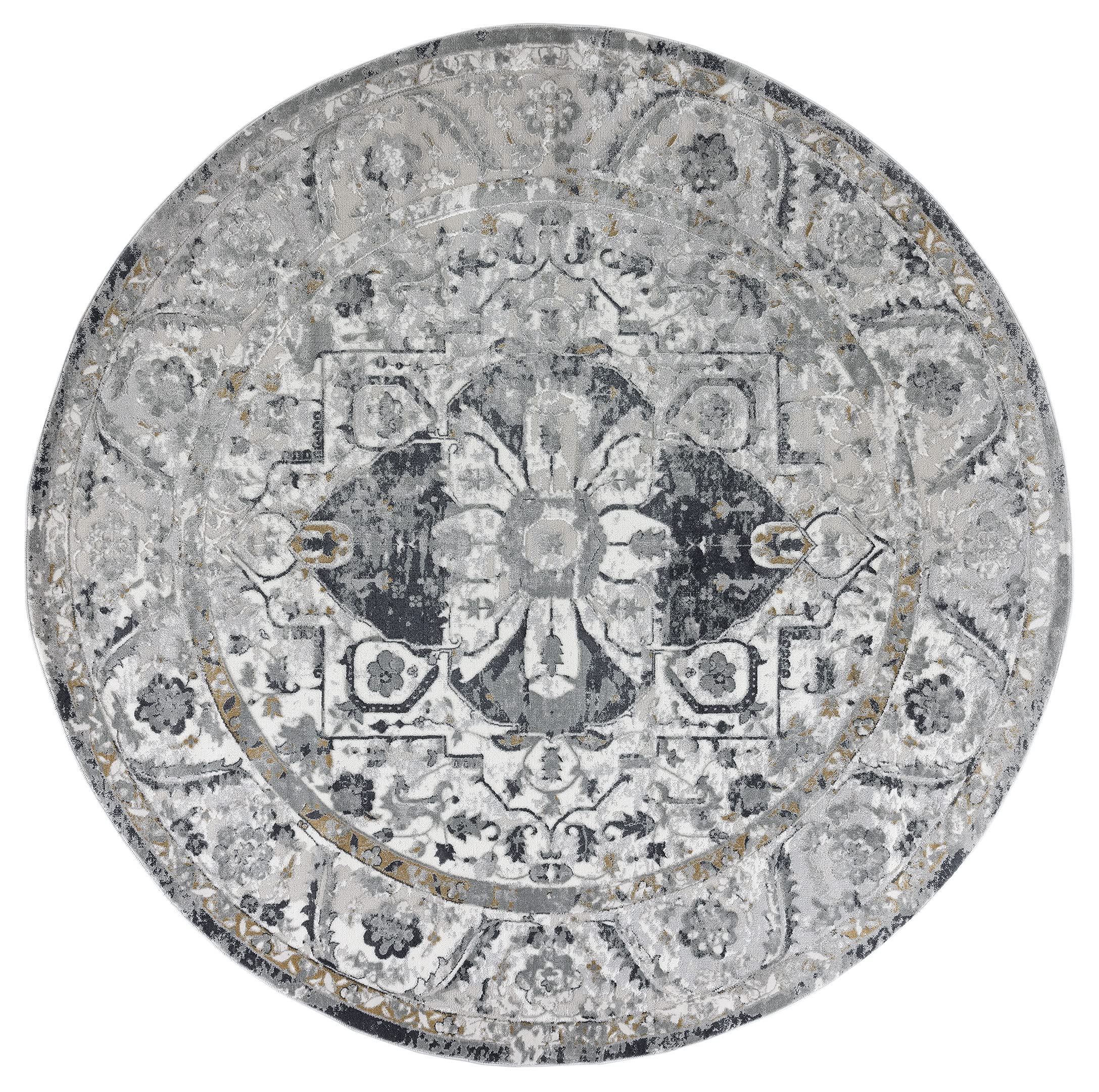 United Weavers Veronica Adelaide Wheat Round Rug 710 RD