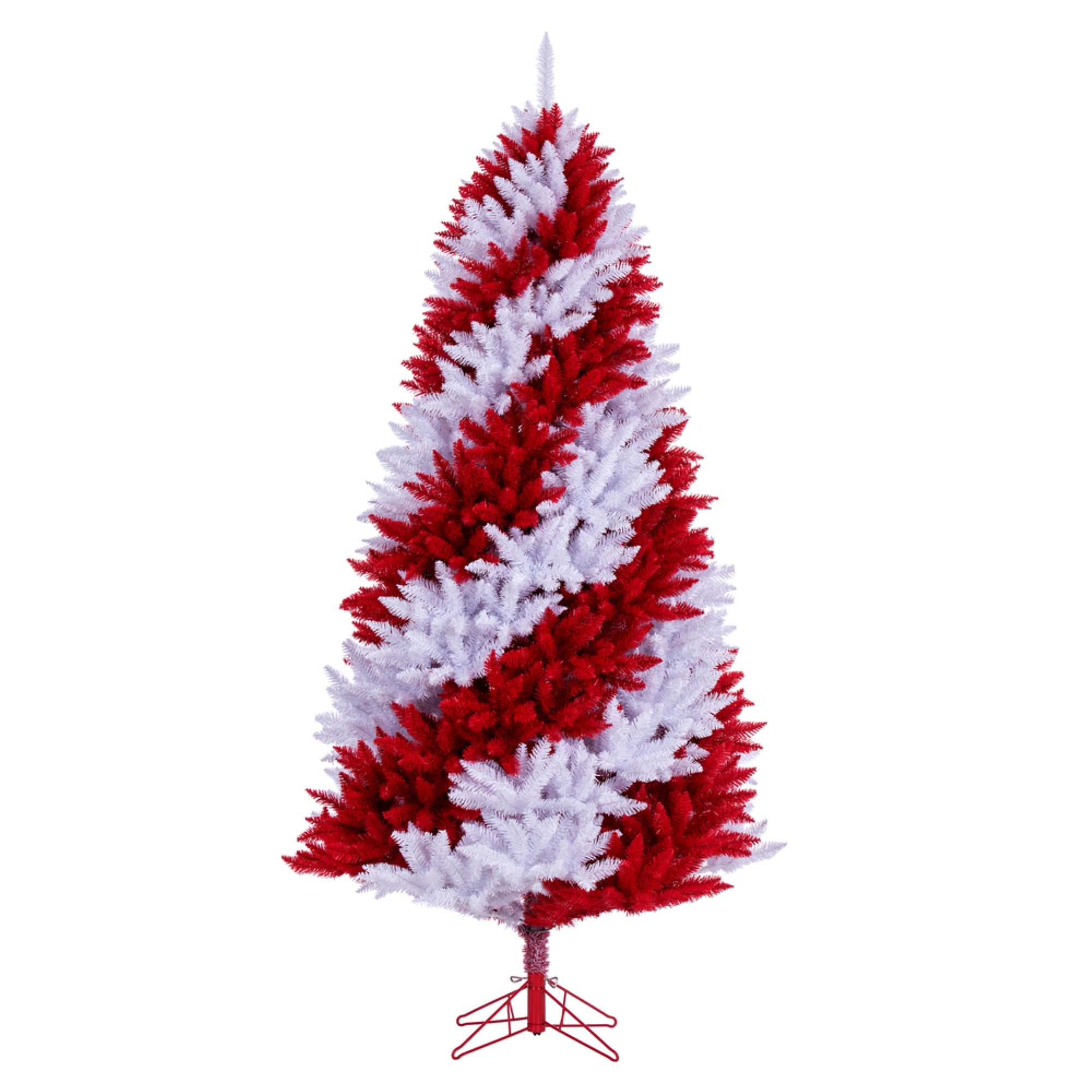 7.5' x 48″ Candy Cane Pine Tree 1903T