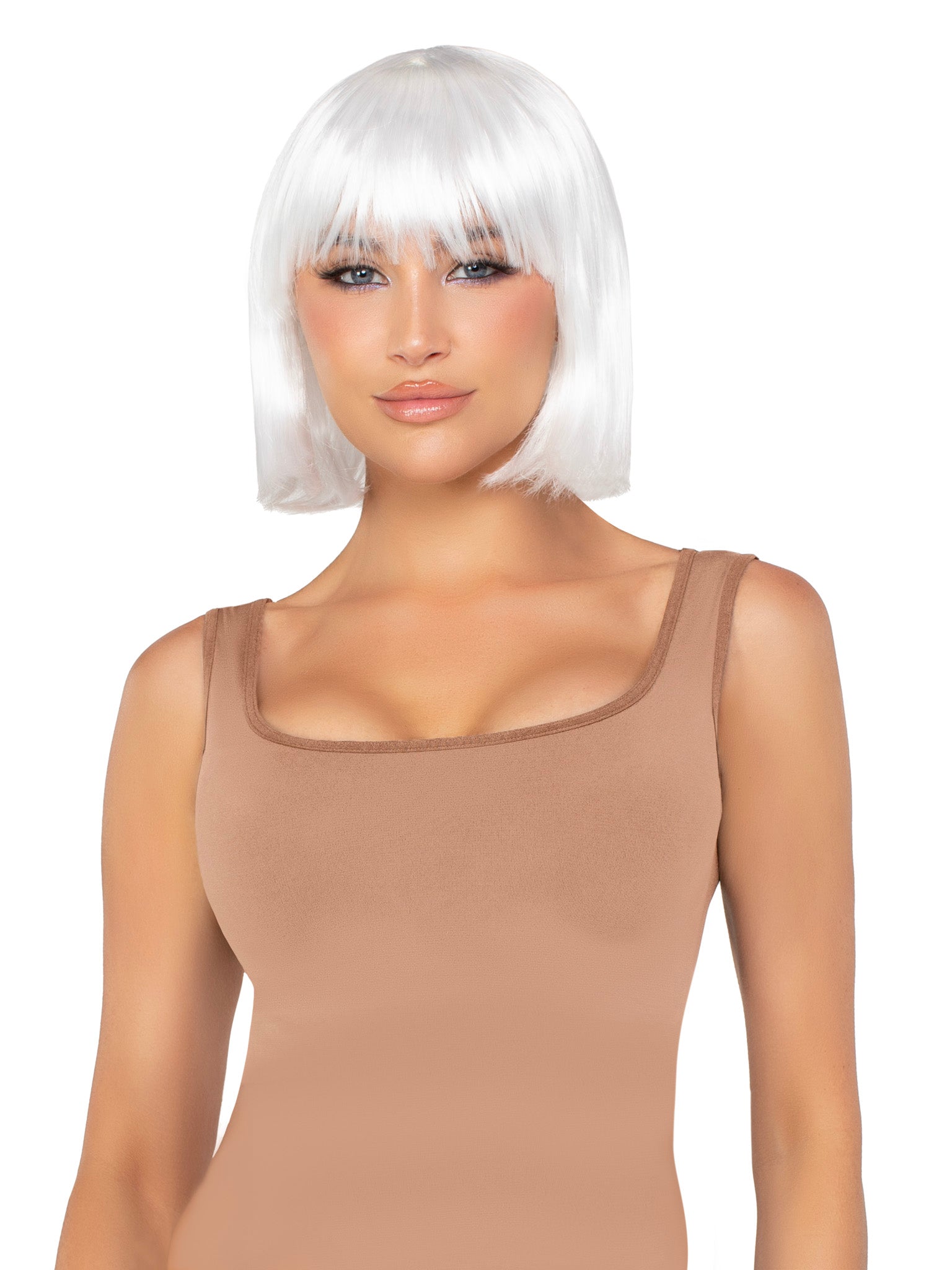Pearl short natural bob wig