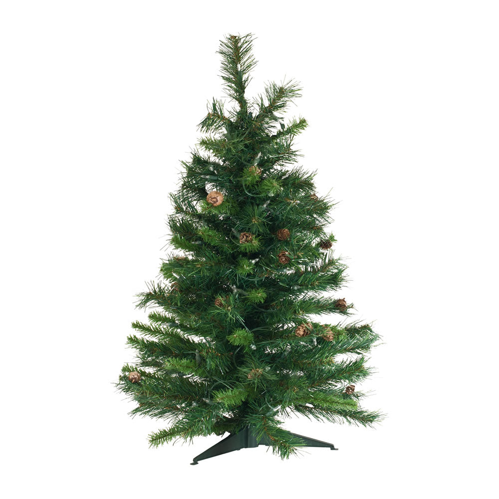 Vickerman 3' x 22″ Cheyenne Pine Dura-Lit 100CL - A801004