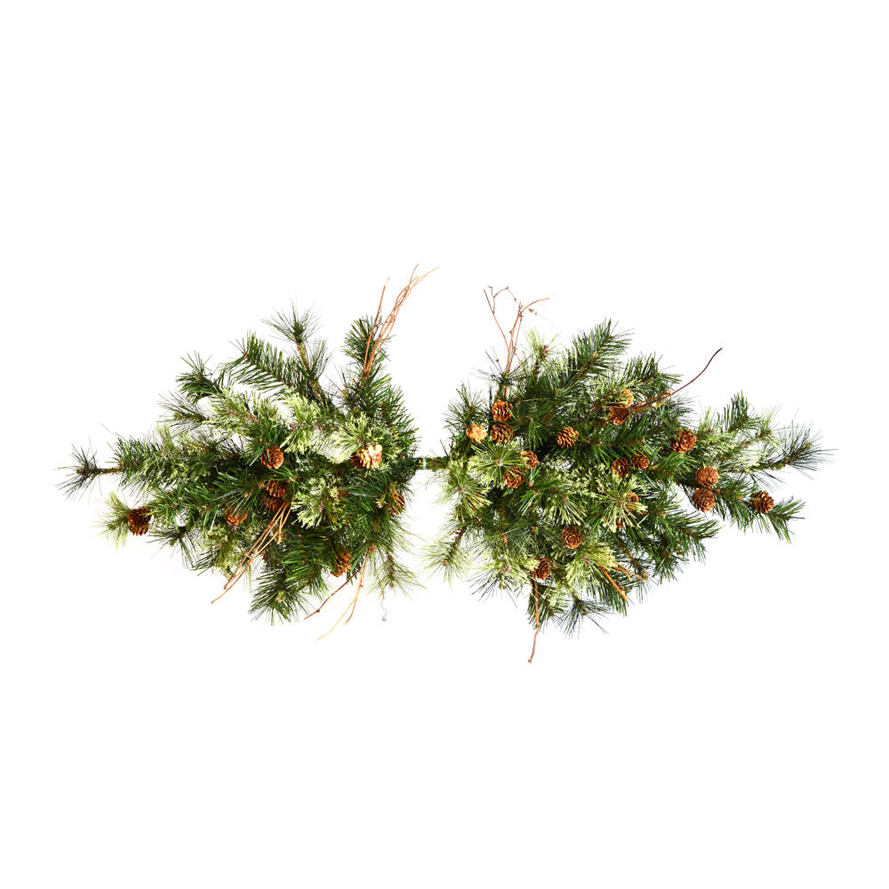 Vickerman 36″ Mixed Country Pine Swag 82Tips - A801706