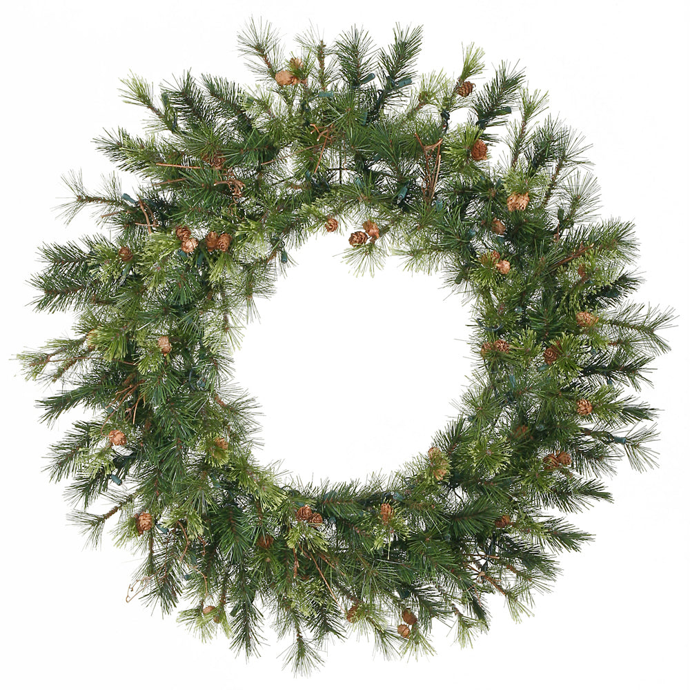 Vickerman 36″ Mixed Country Pine Wreath 165T - A801836