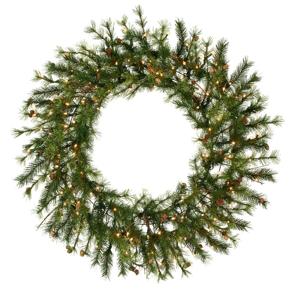 Vickerman 48″ Mixed Country Wreath Dura-Lit 150CL - A801849