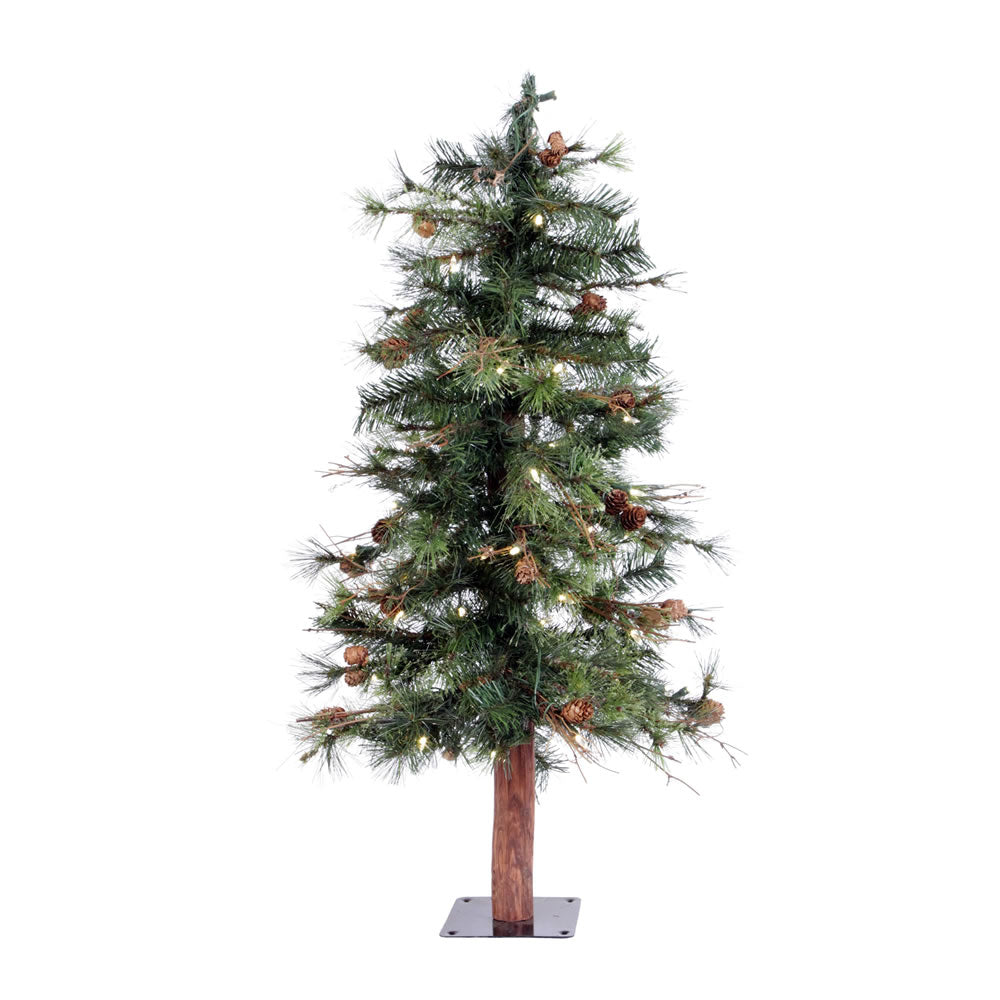 Vickerman 3' x 24″ Mix Country Tree 50WmWht LED - A801931LED