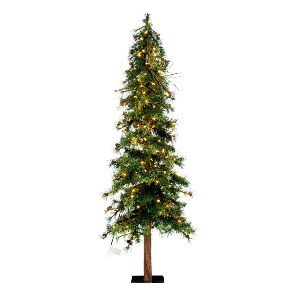 Vickerman 6' x 36″ Mix Country Tree 200WmWht LED - A801961LED