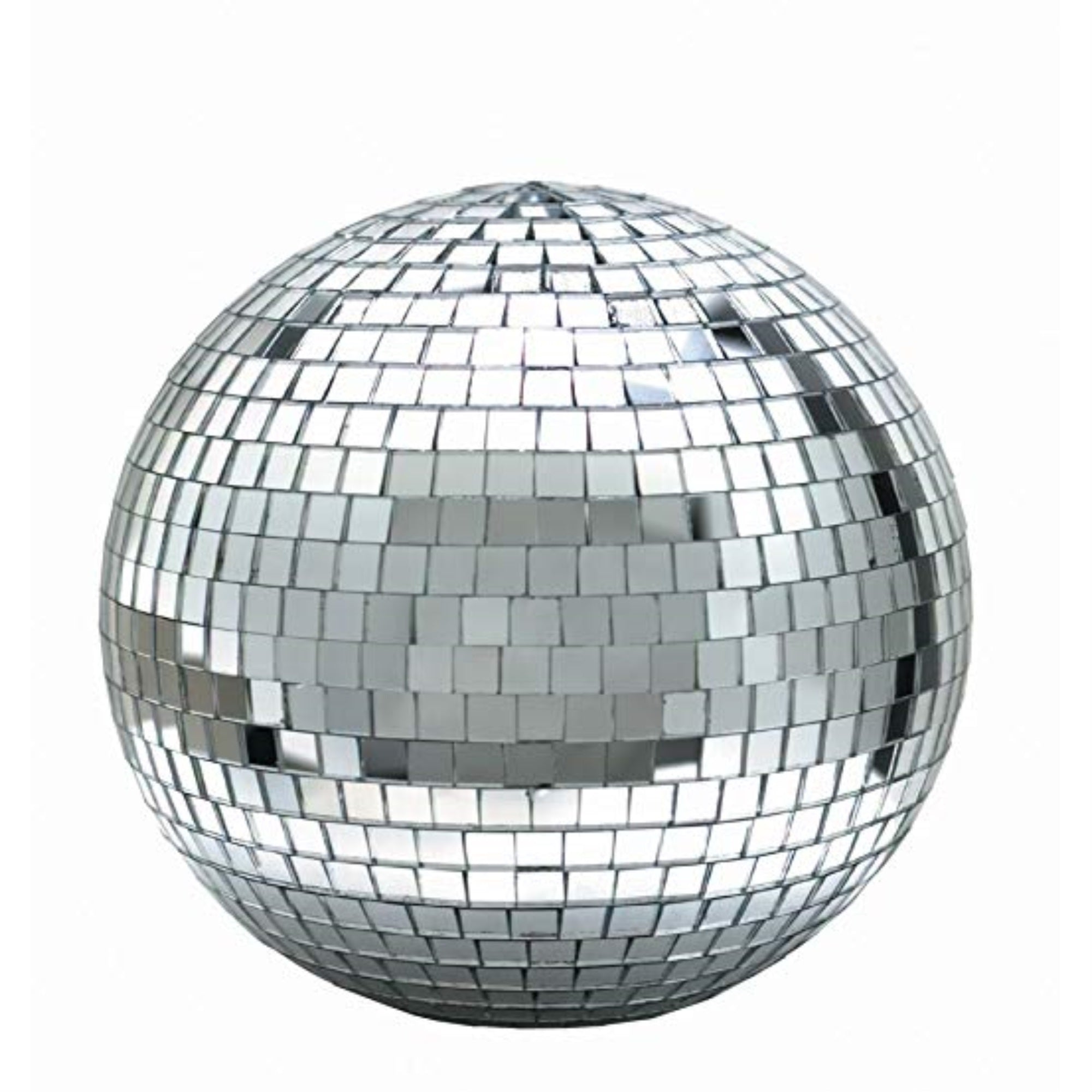 8 Inch Disco Mirror Ball Set with White LED Spotlight and Motor