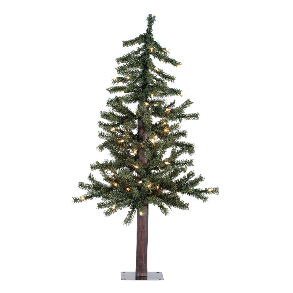 Vickerman 3' x 21” Natural Alpine 191T 50WWLED - A805131LED