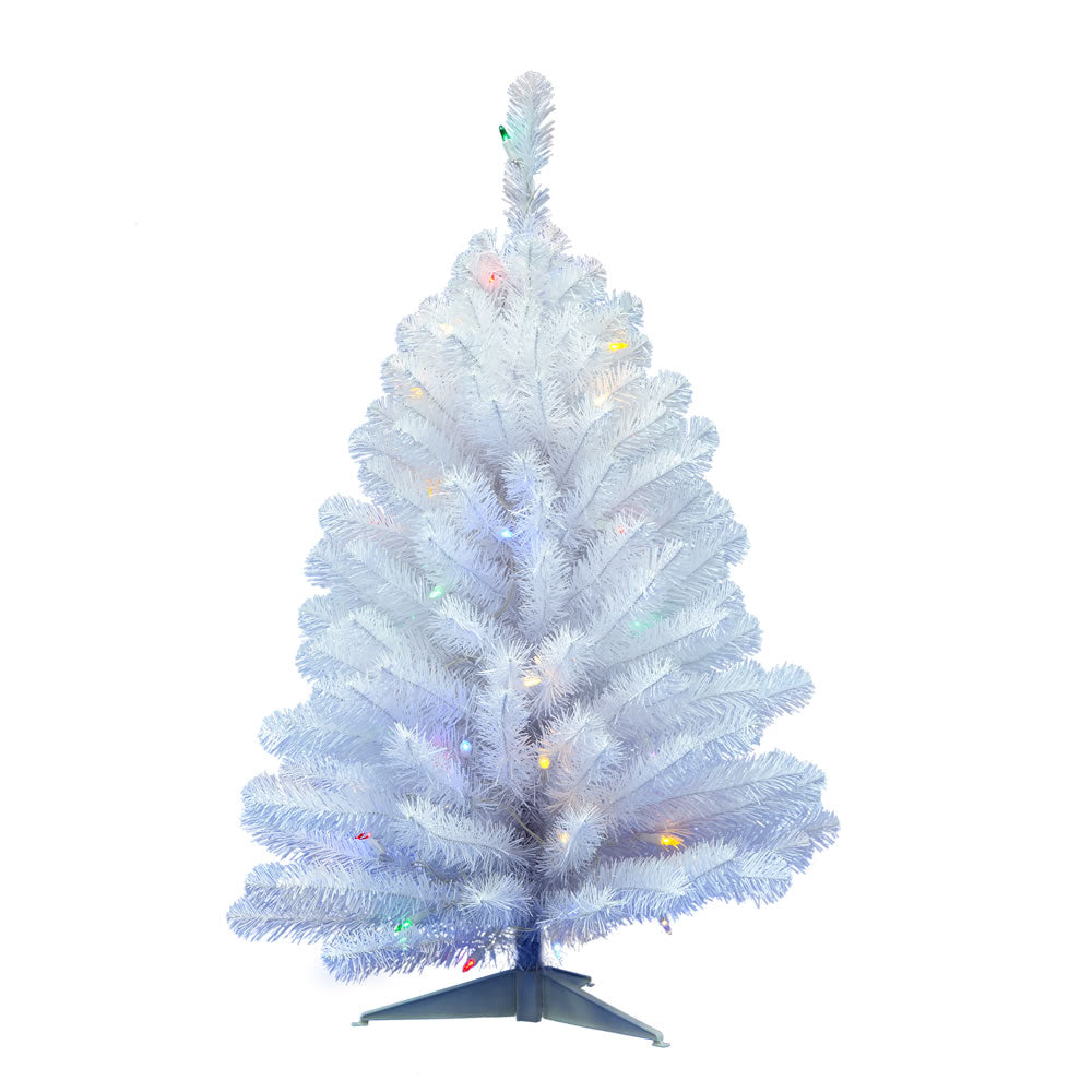 Vickerman 3' x 24″ Crystal White 50 LEDMulti - A805732LED